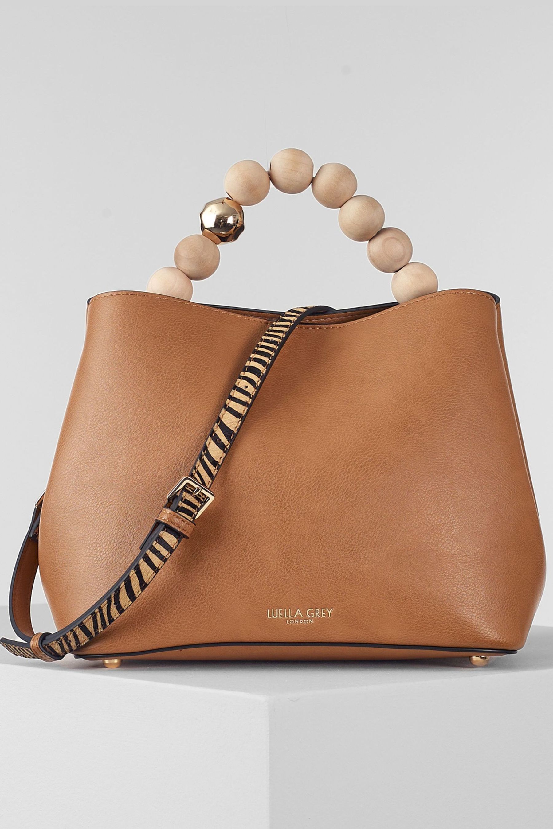 Luella Grey London Matilda Molten Ball Bucket Handbag