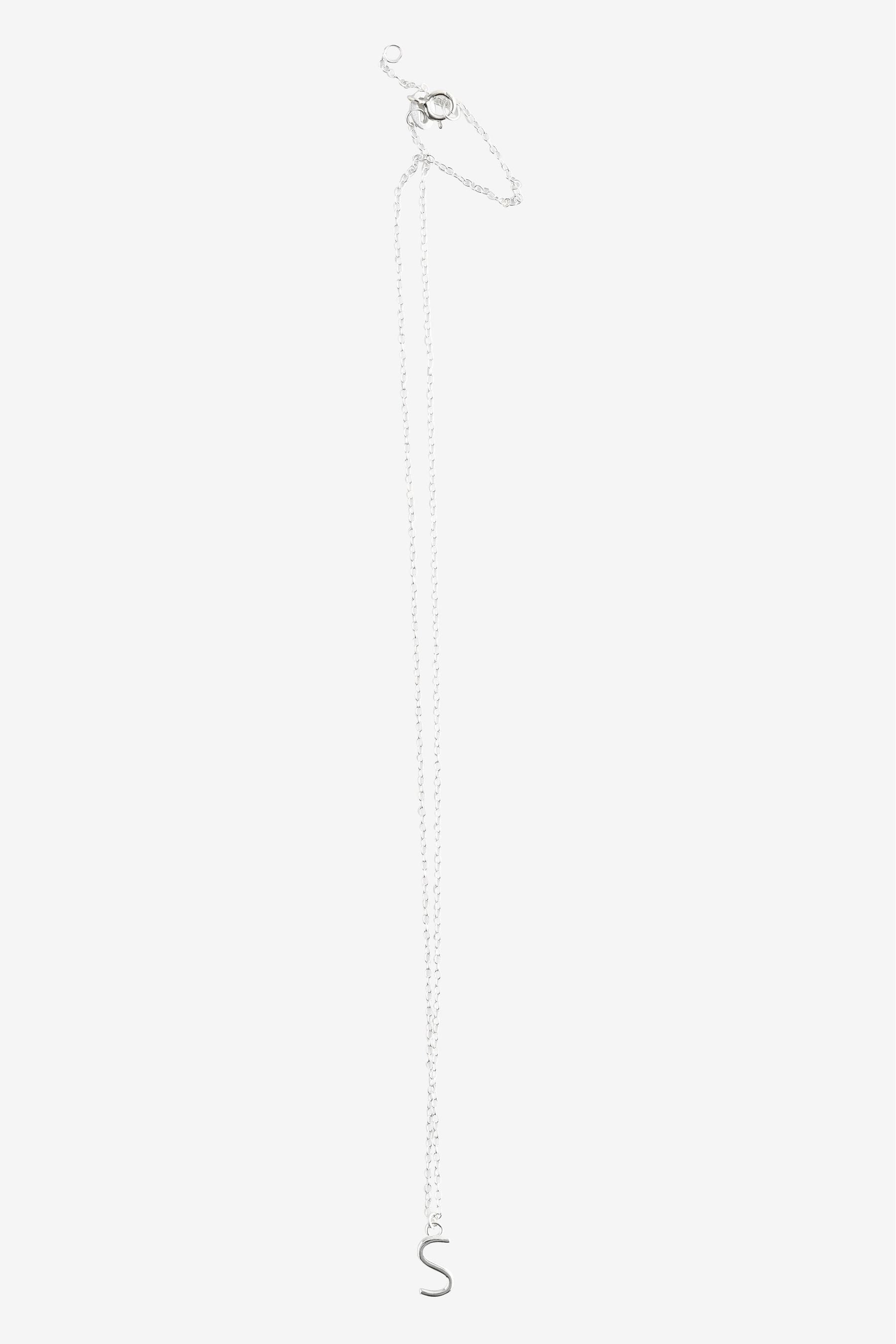 Buy Sterling Silver S Initial Necklace from the Next UK online shop