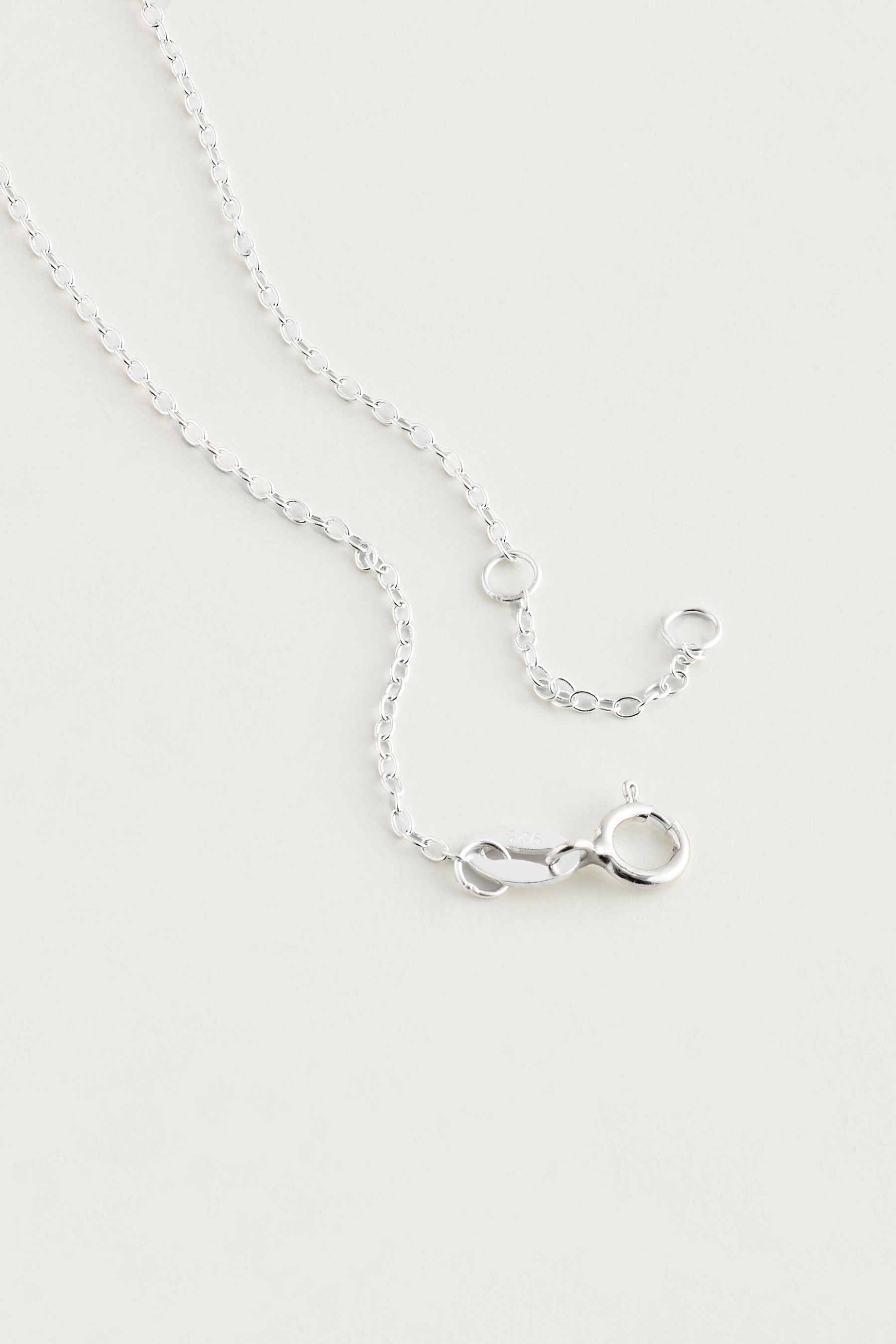Buy Sterling Silver S Initial Necklace from the Next UK online shop