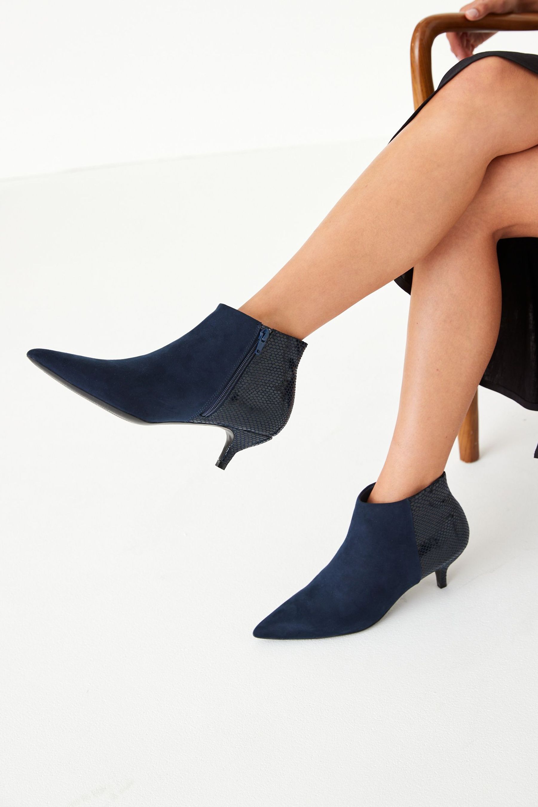 Next kitten heel boots outlet