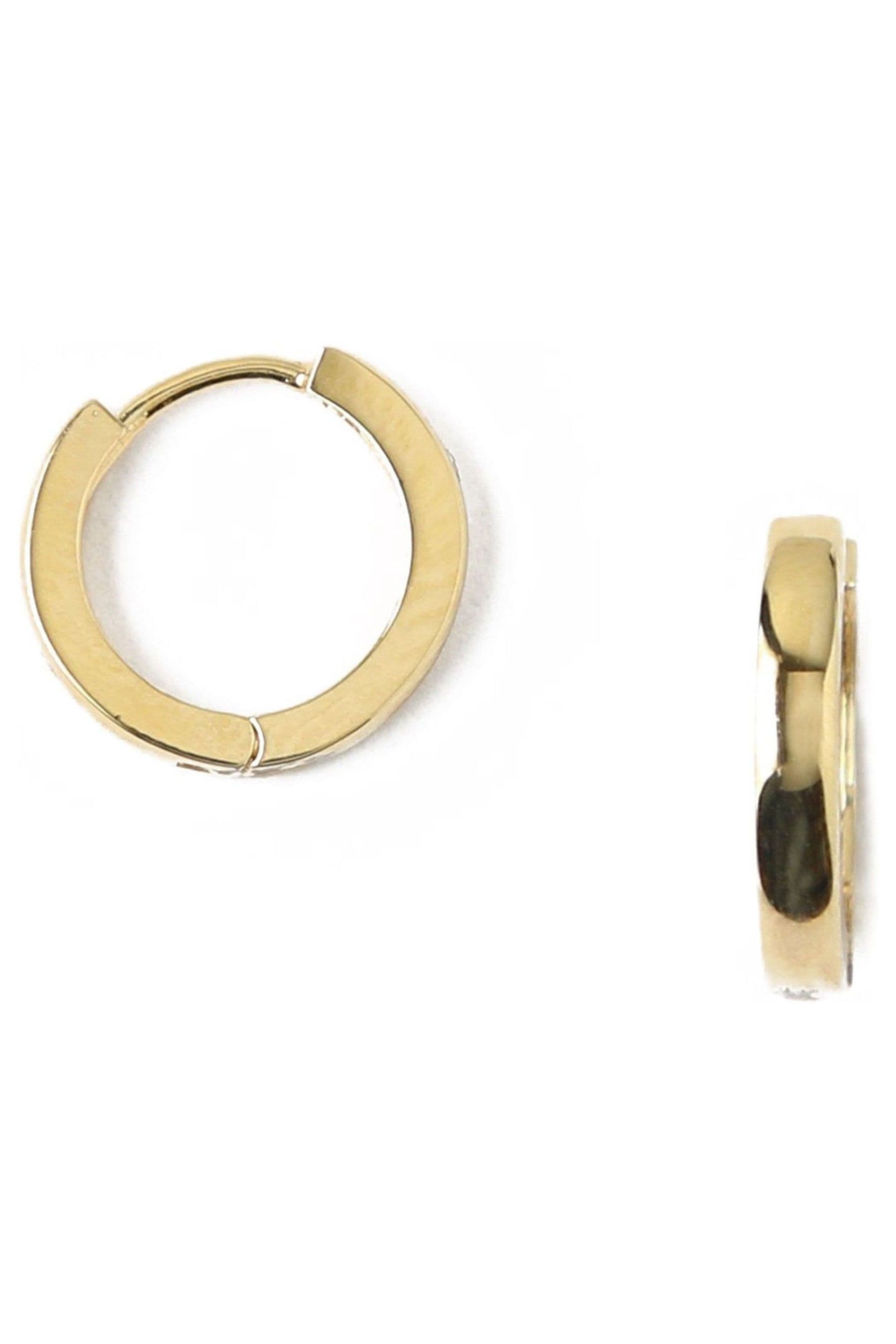 Buy Orelia London Clean Metal Huggie Hoop Earrings from Next Canada
