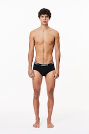 Lacoste Menswear Black Briefs 3 Pack - Image 2 of 4