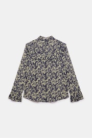 Mint Velvet Blue Floral Print Blouse - Image 4 of 4