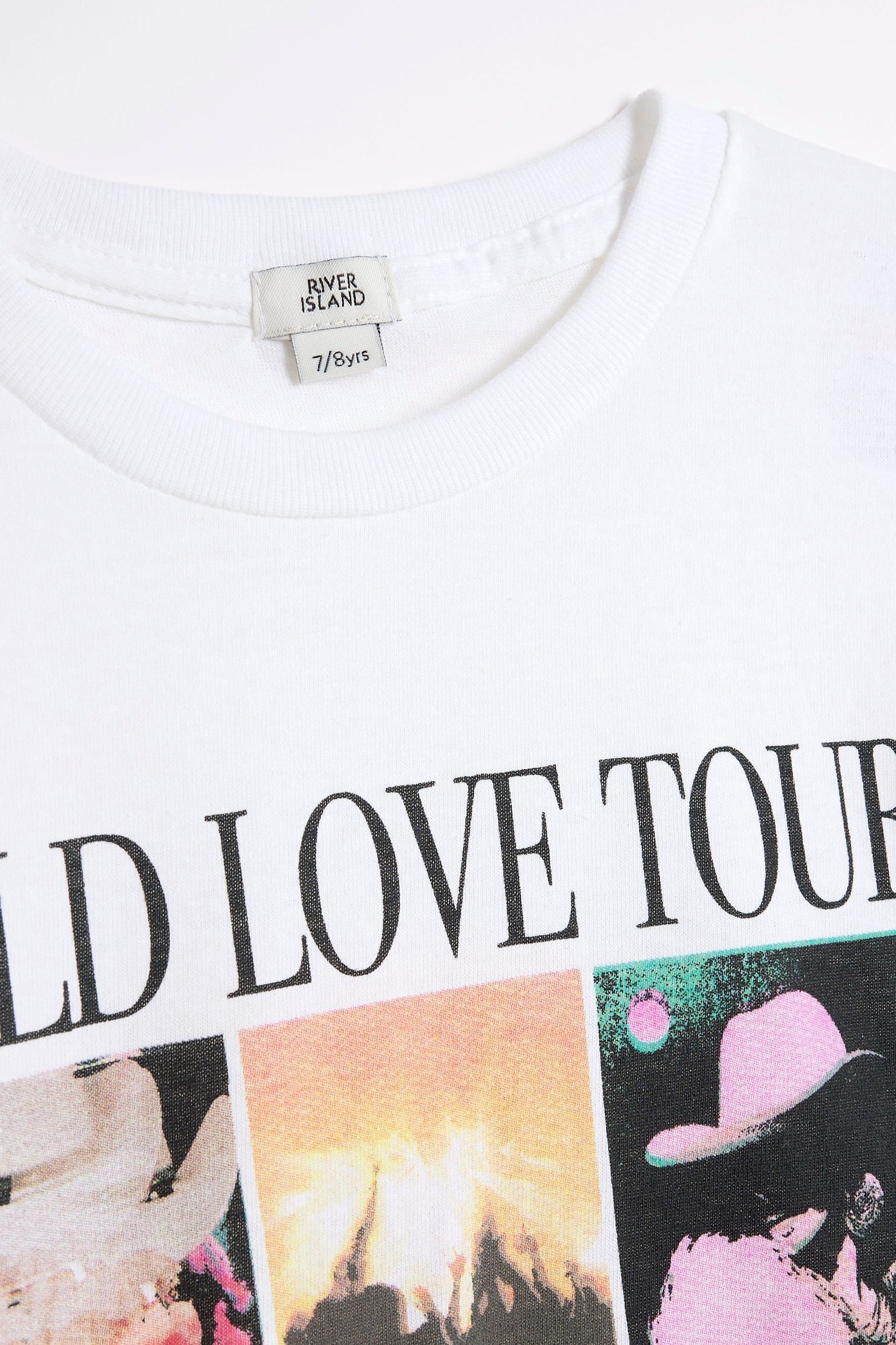 River island love t shirt on sale