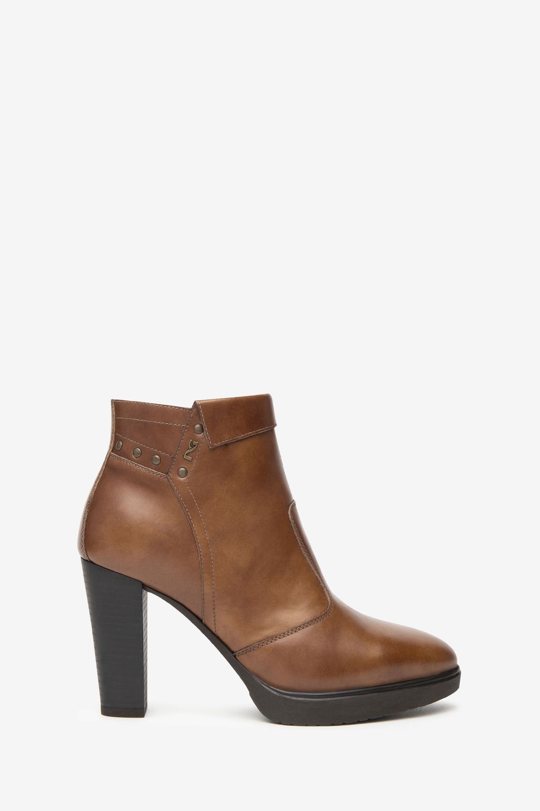 Buy NeroGiardini Brown Leather Ankle Boots from Next Ireland