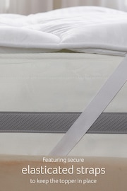 Slumberdown White Luxurious Hotel Mattress Topper - Image 4 of 6