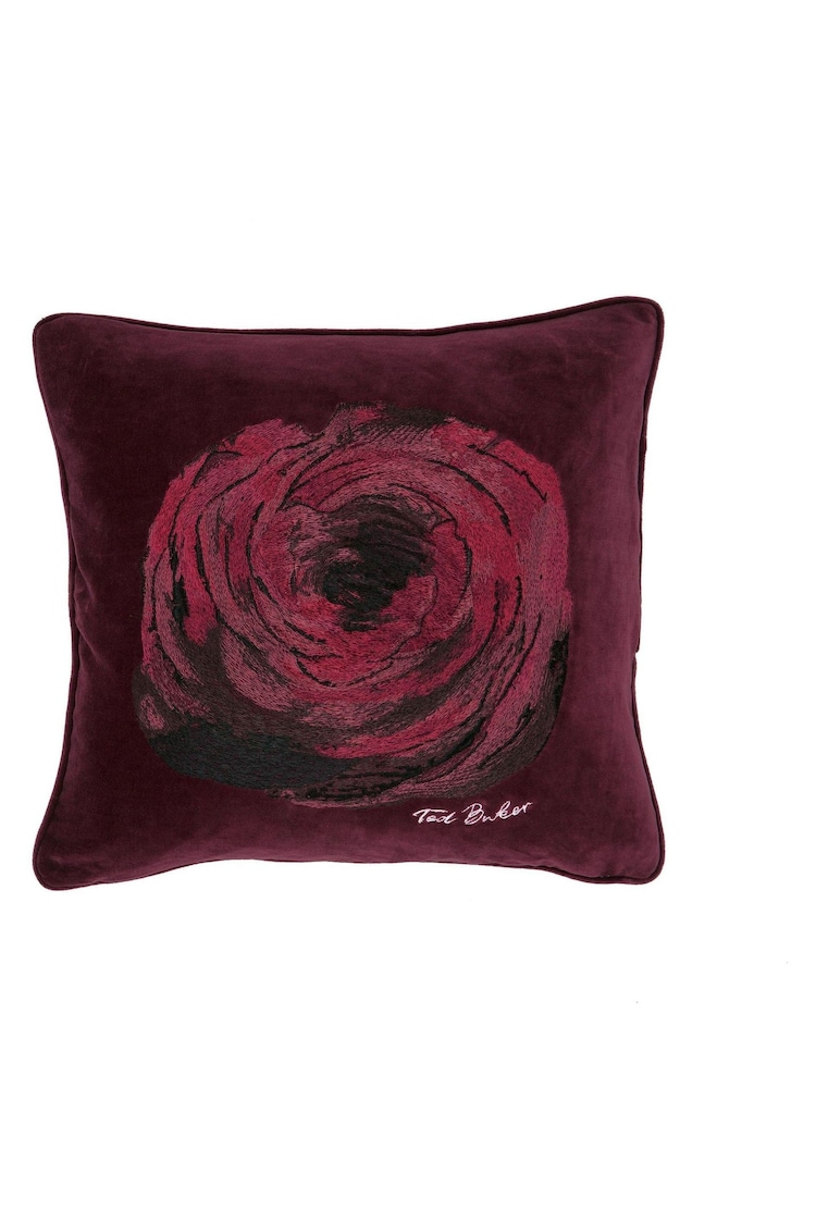 Ted Baker Multi Expressionist Floral Cushion - Image 2 of 2