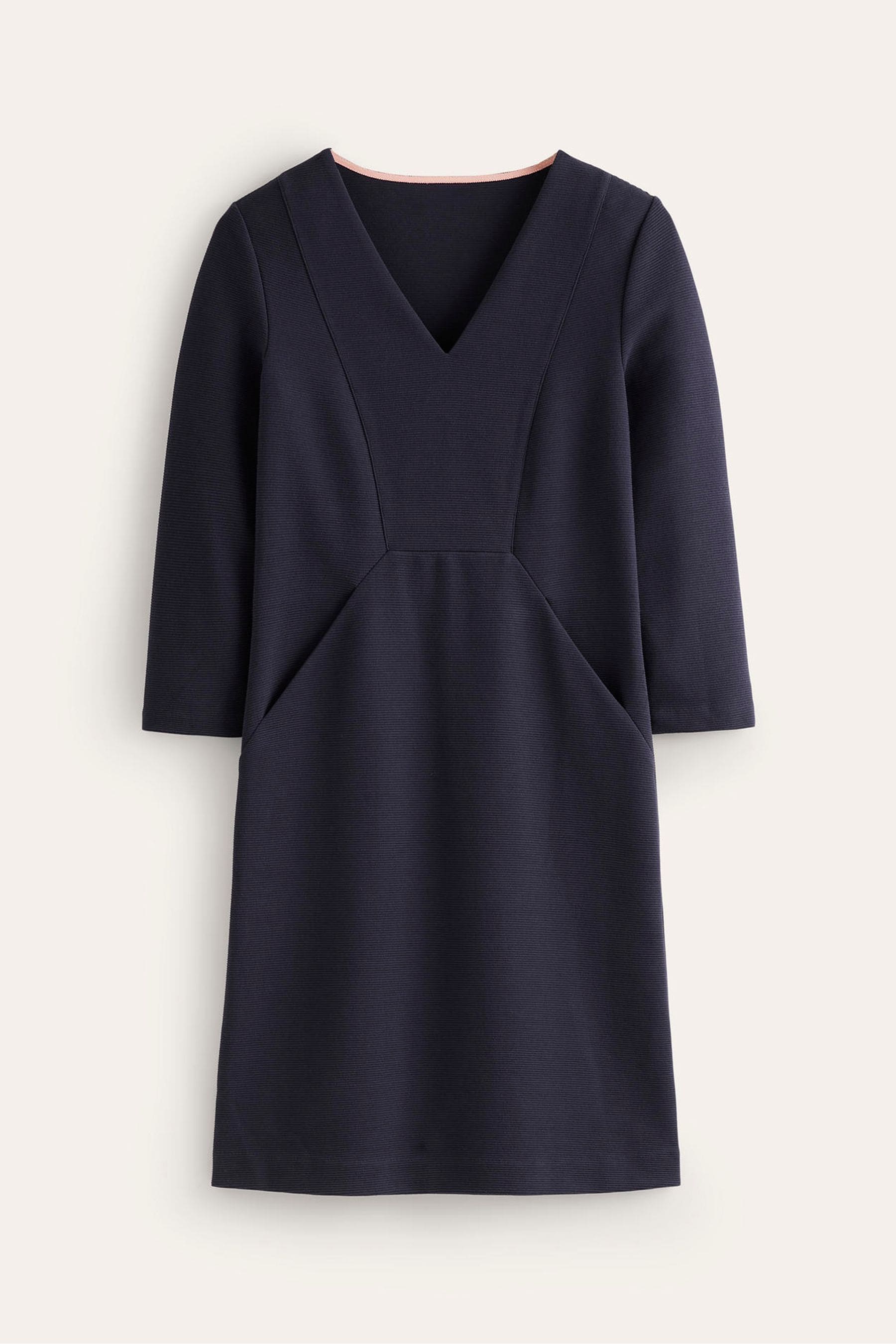 Buy Boden Blue Bronte Ottoman Dress from Next Luxembourg