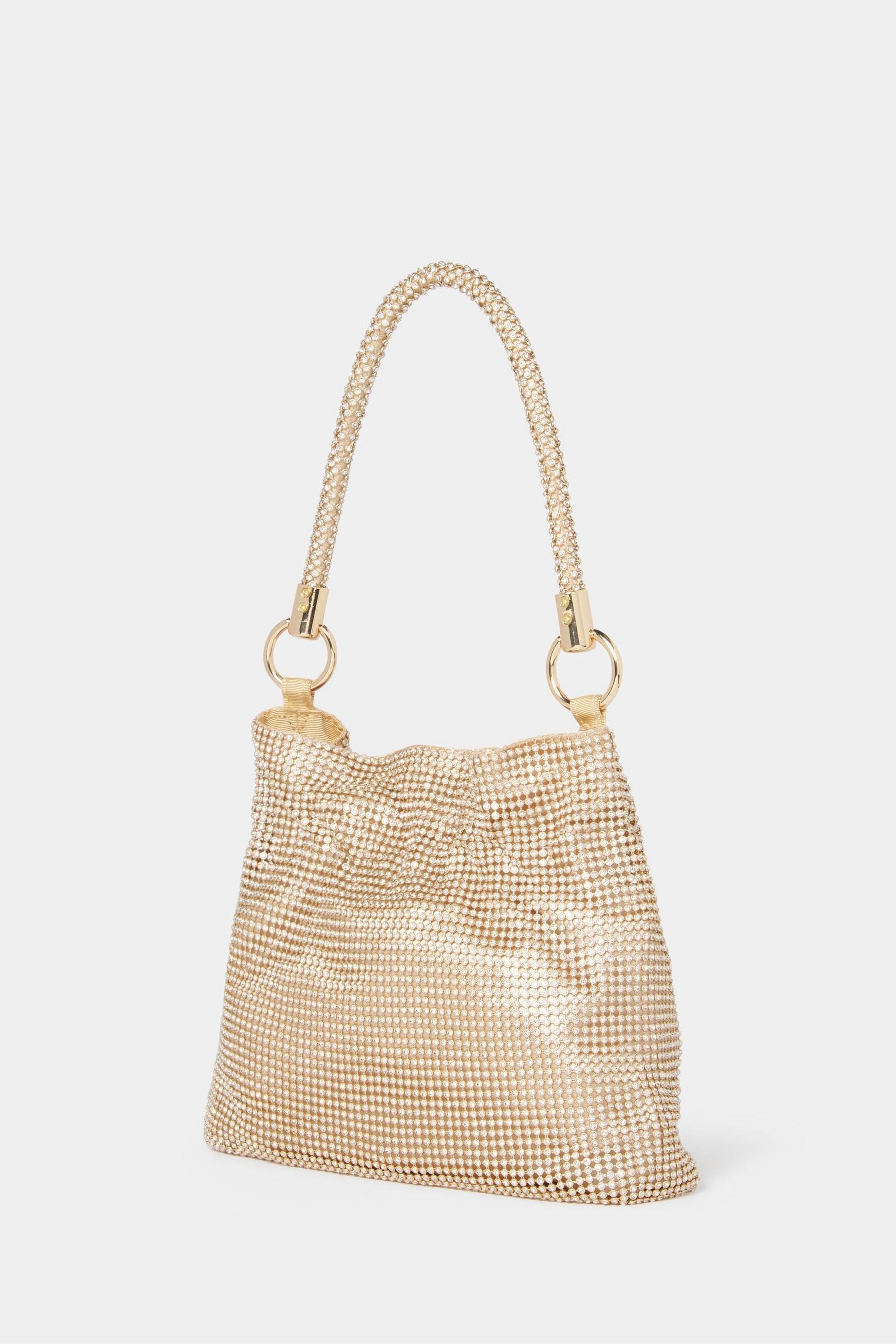 Gold sparkle handbag 2025