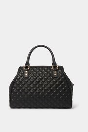 Forever New Black Signature Grace Quilted Tote Bag - Image 1 of 4