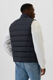 Gap Navy/Blue Cold Control Puffer Gilet - Image 2 of 5