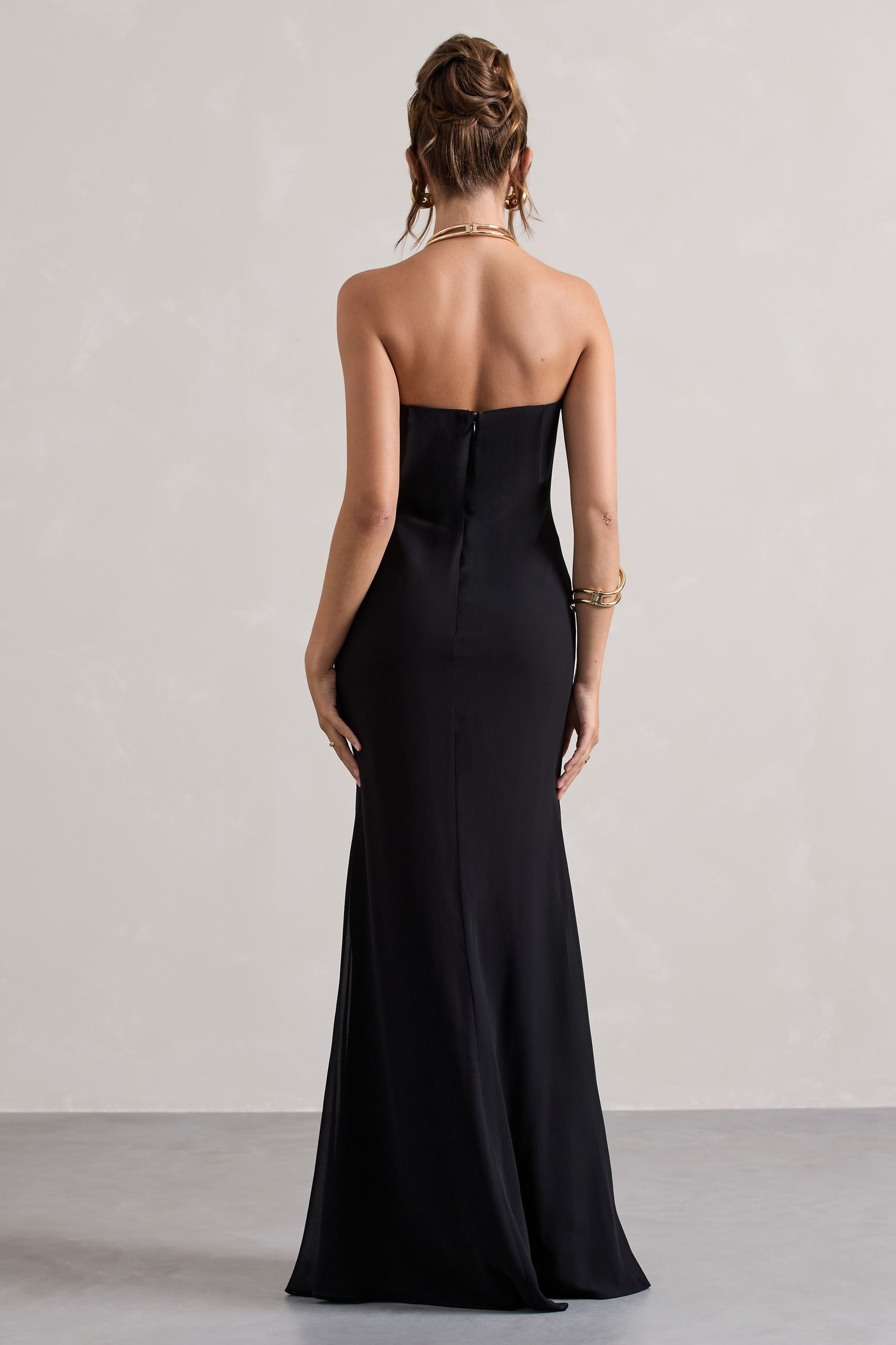 Club l black maxi dress on sale