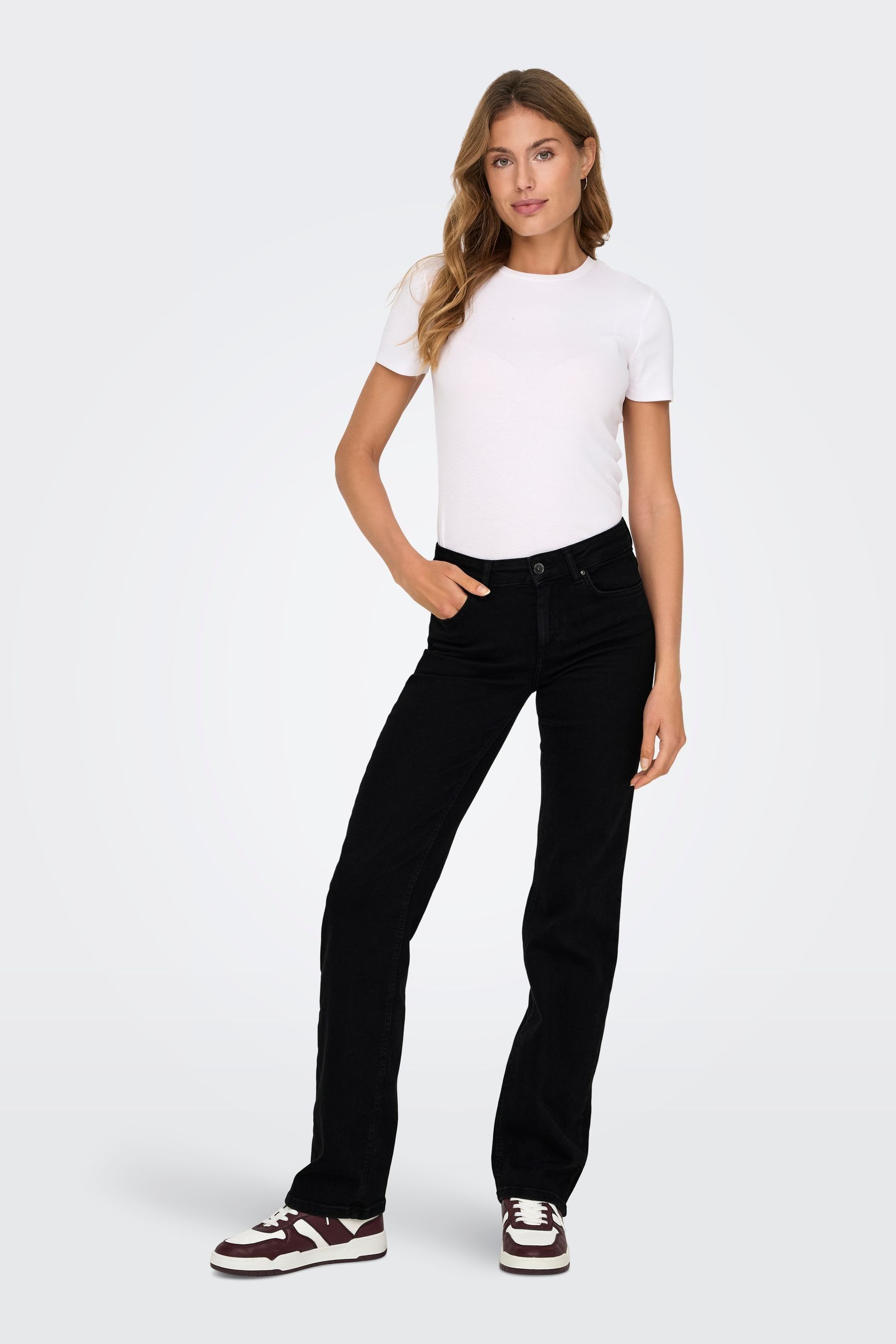 Only Jeans ONLBlush female Black plain colored size L