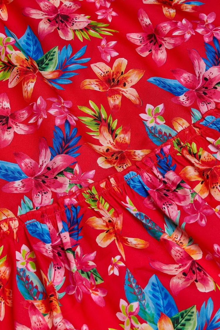 Monsoon Kendal Tropical Floral Dress - Image 4 de 4