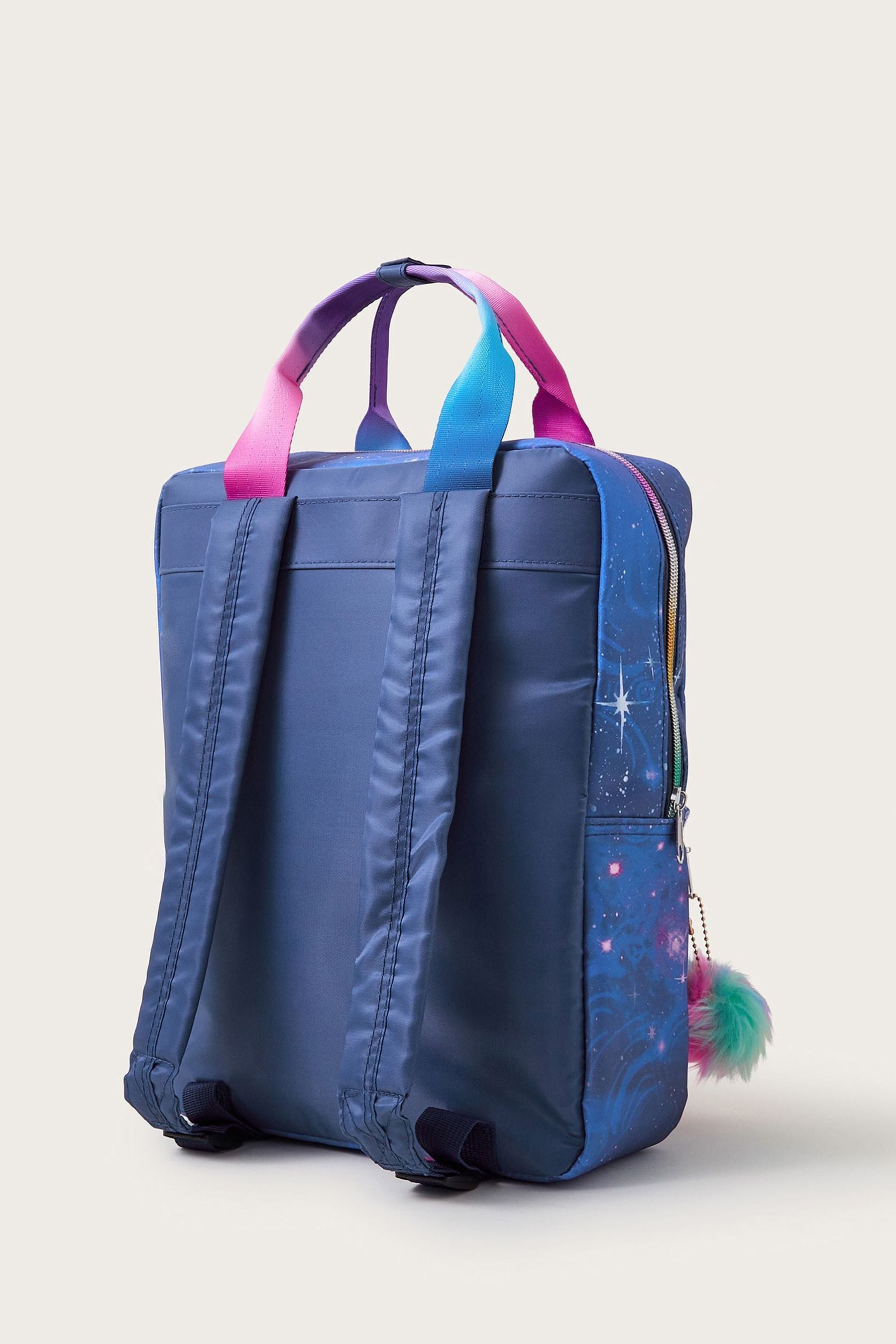 Blue sequin backpack outlet