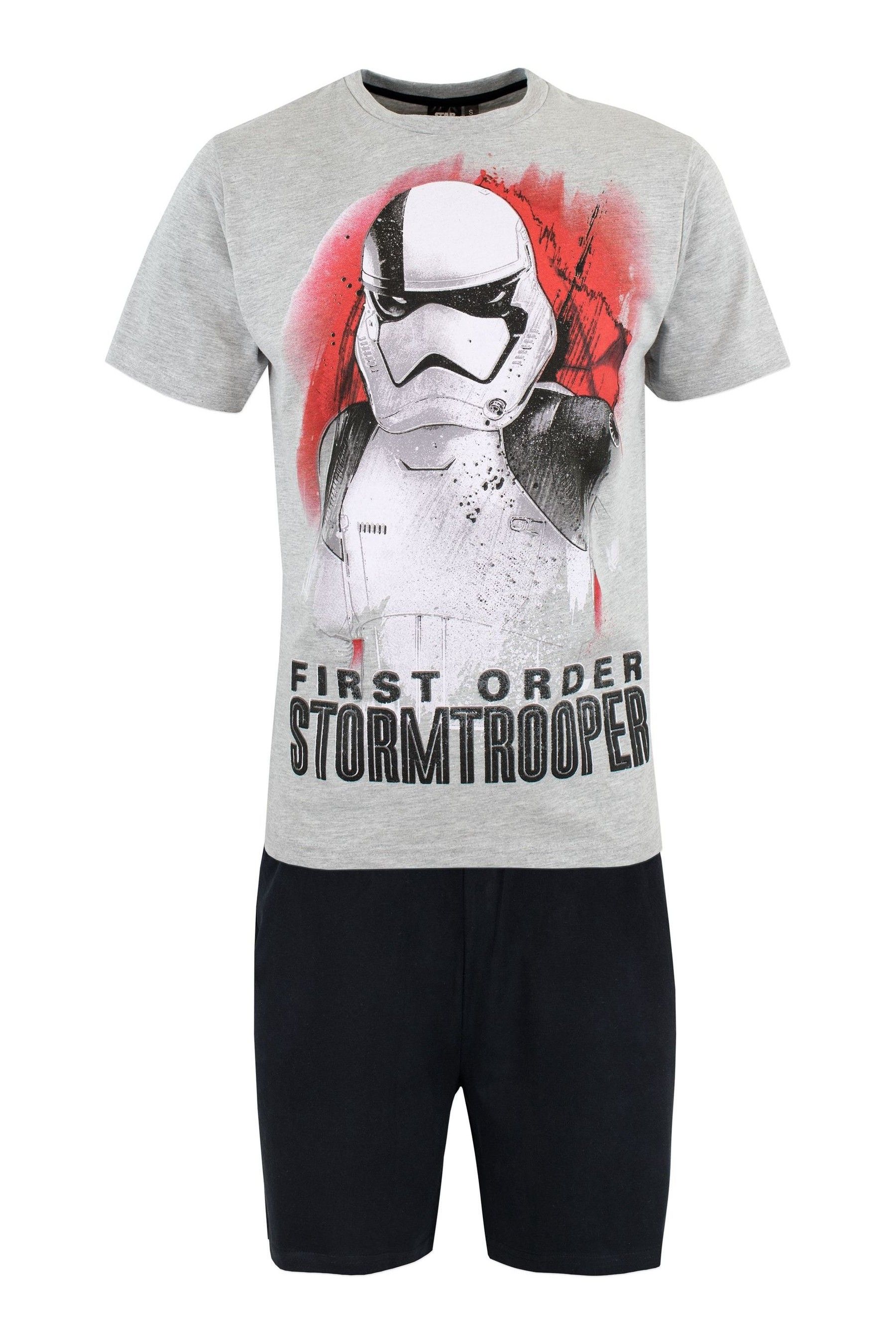 Buy Character Grey Star Wars Stormtrooper Short Pyjamas from the Next UK online shop