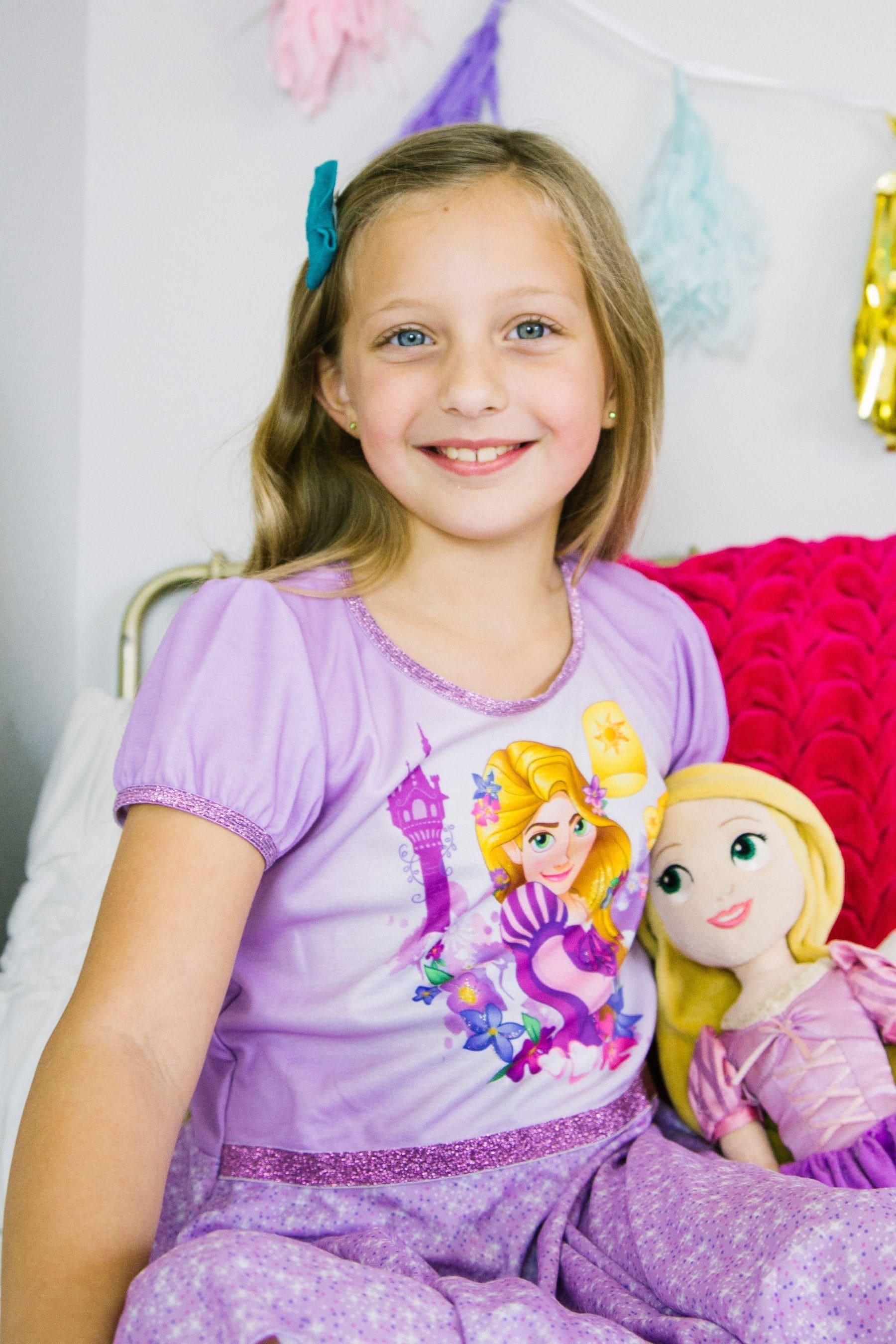 Character Purple Disney Princess Tangled Rapunzel Nightdress