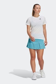 adidas White Tennis Club T-Shirt - Image 2 of 8