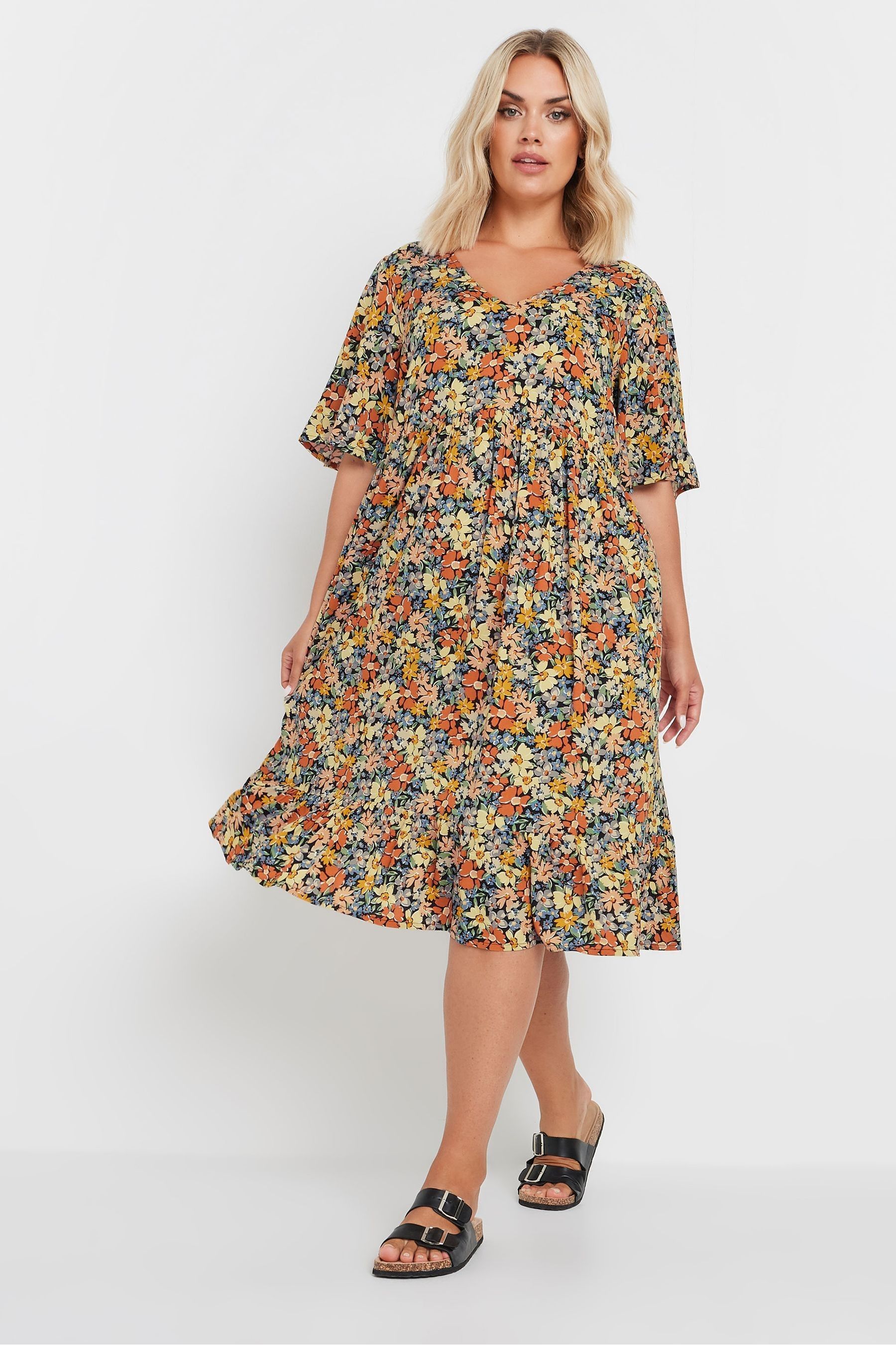Curve smock dress outlet