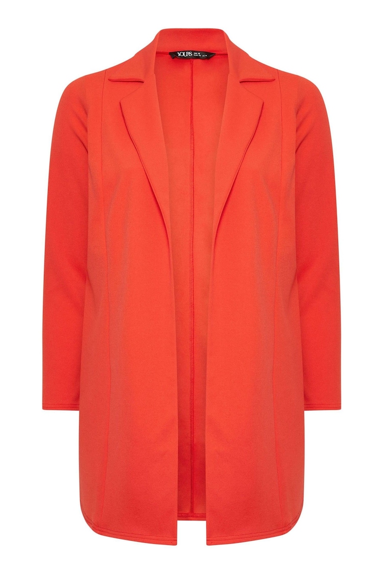 Yours Curve Orange Blazer - Image 5 of 5