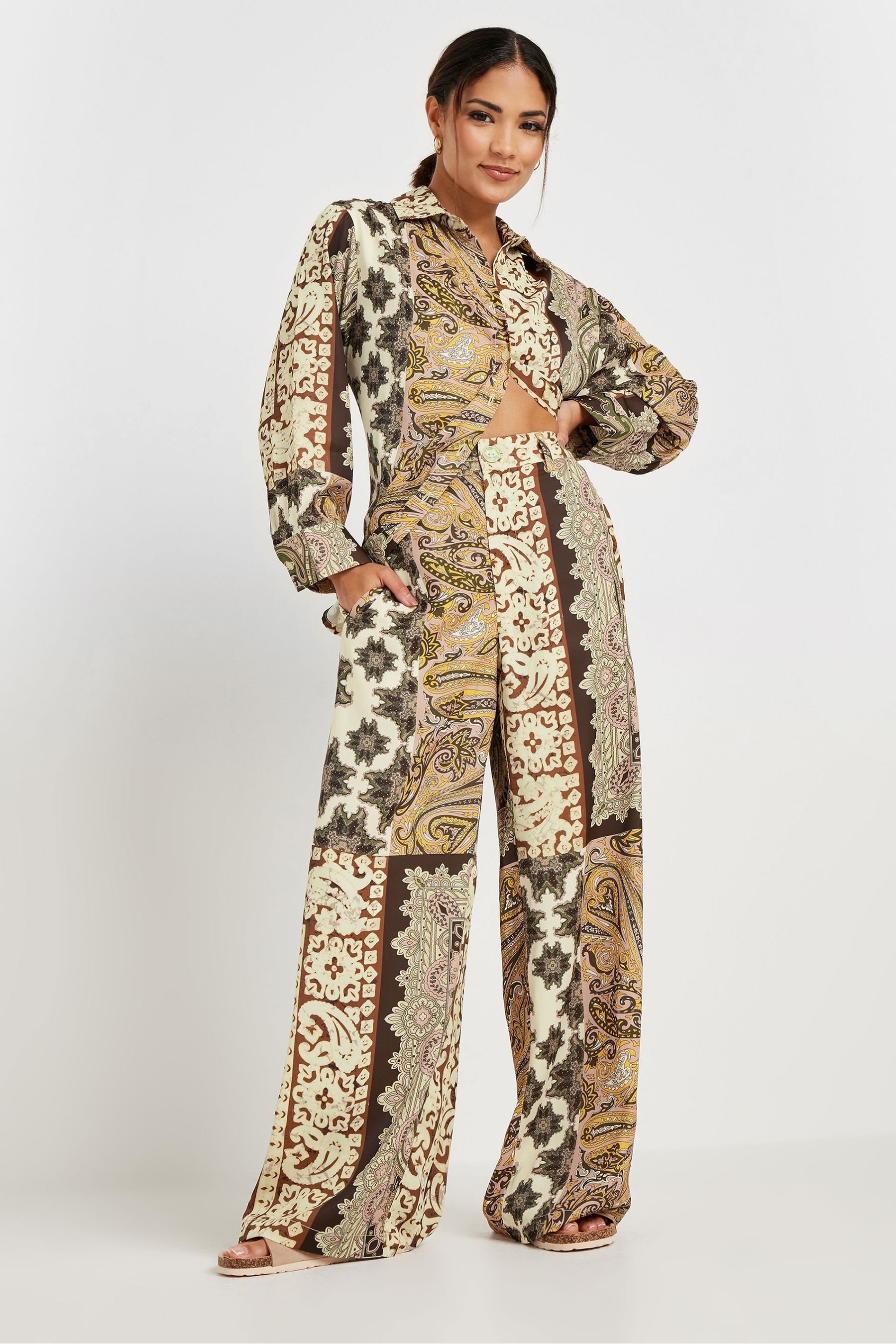 Boho long sleeve shirt clearance