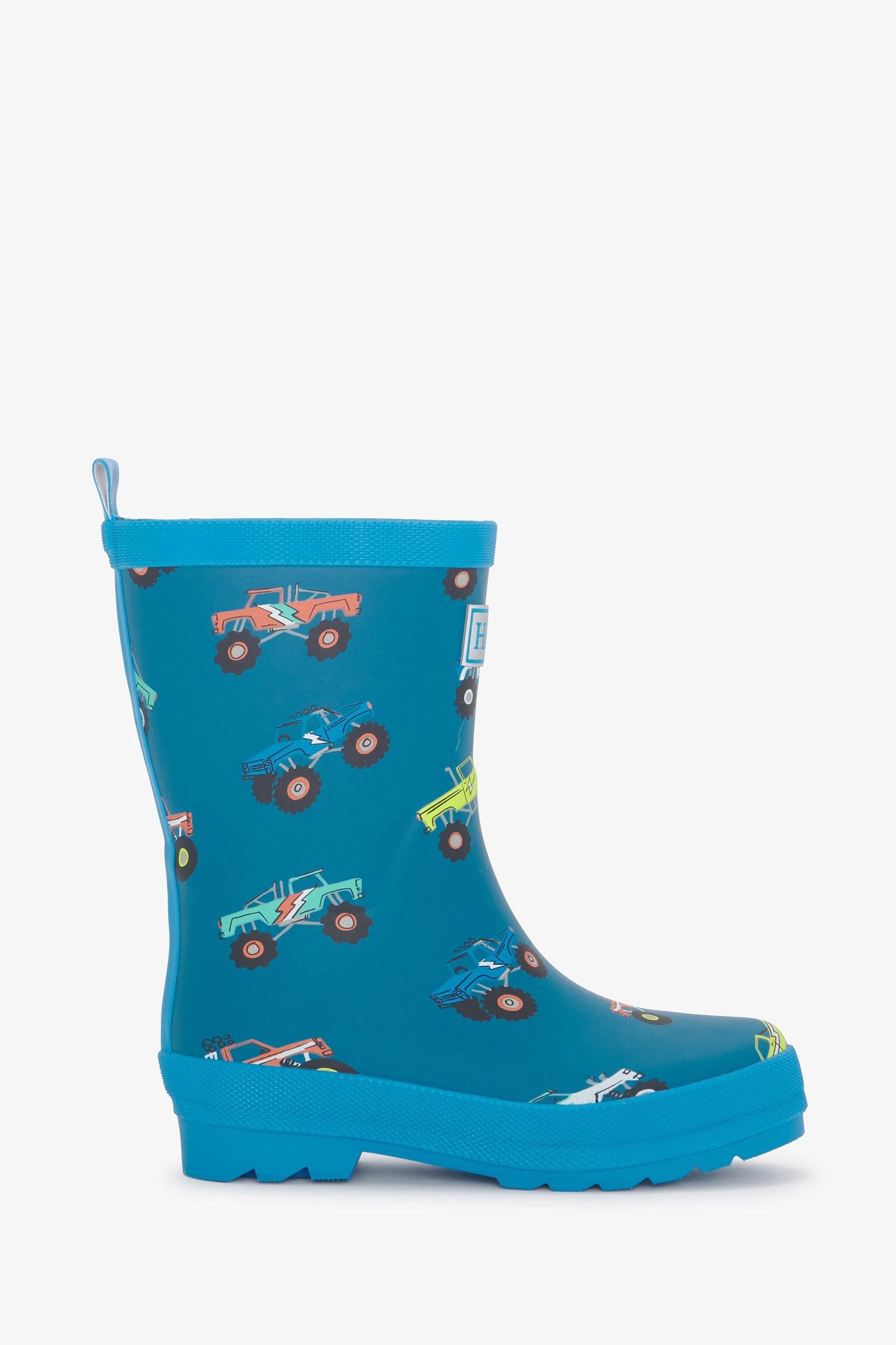 Buy Hatley Blue Monster Trucks Matte Rain Wellies from the Next UK online shop