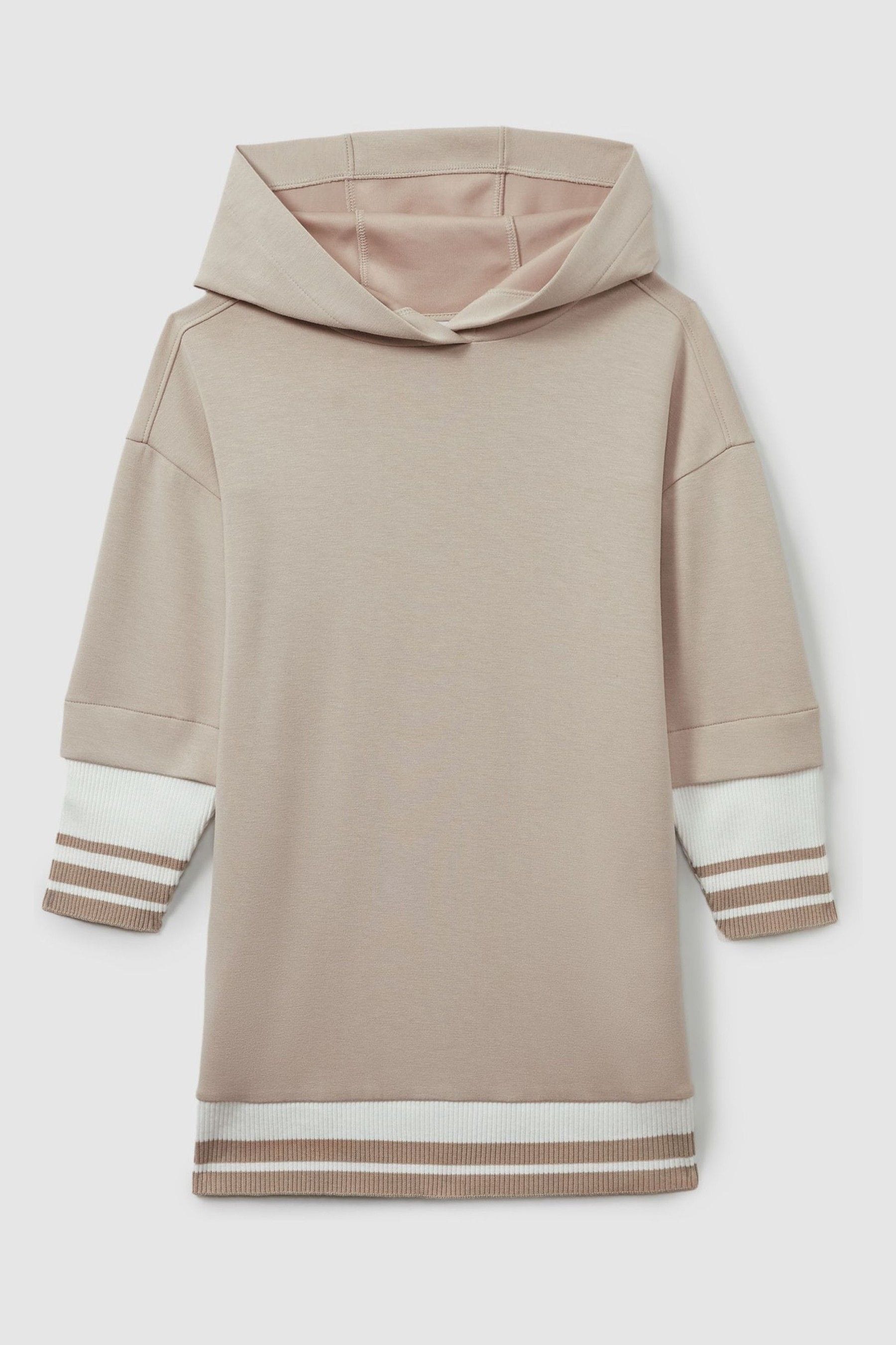 Buy Reiss Mink Leandra 13 14 yrs Hooded Jersey Hoodie Dress from Next Luxembourg
