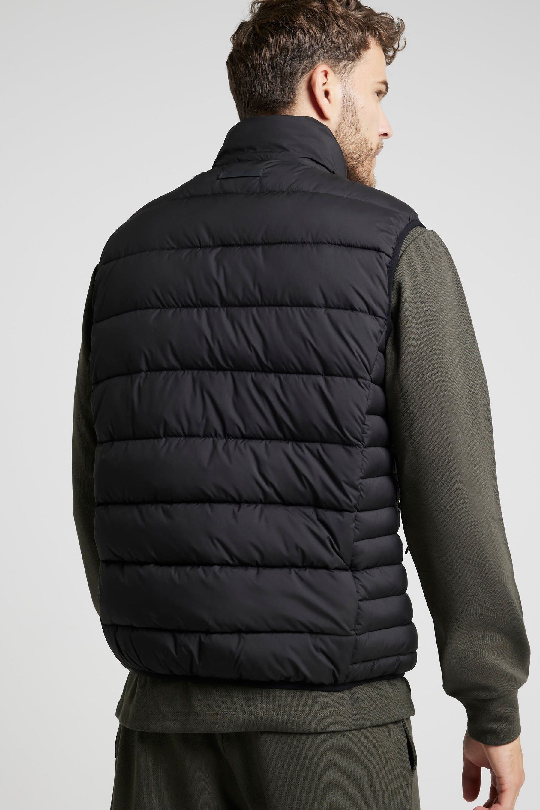 River island black gilet hotsell