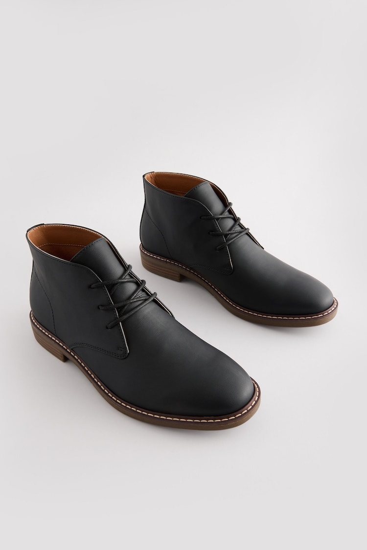 Black Chukka Boots - Image 1 of 5