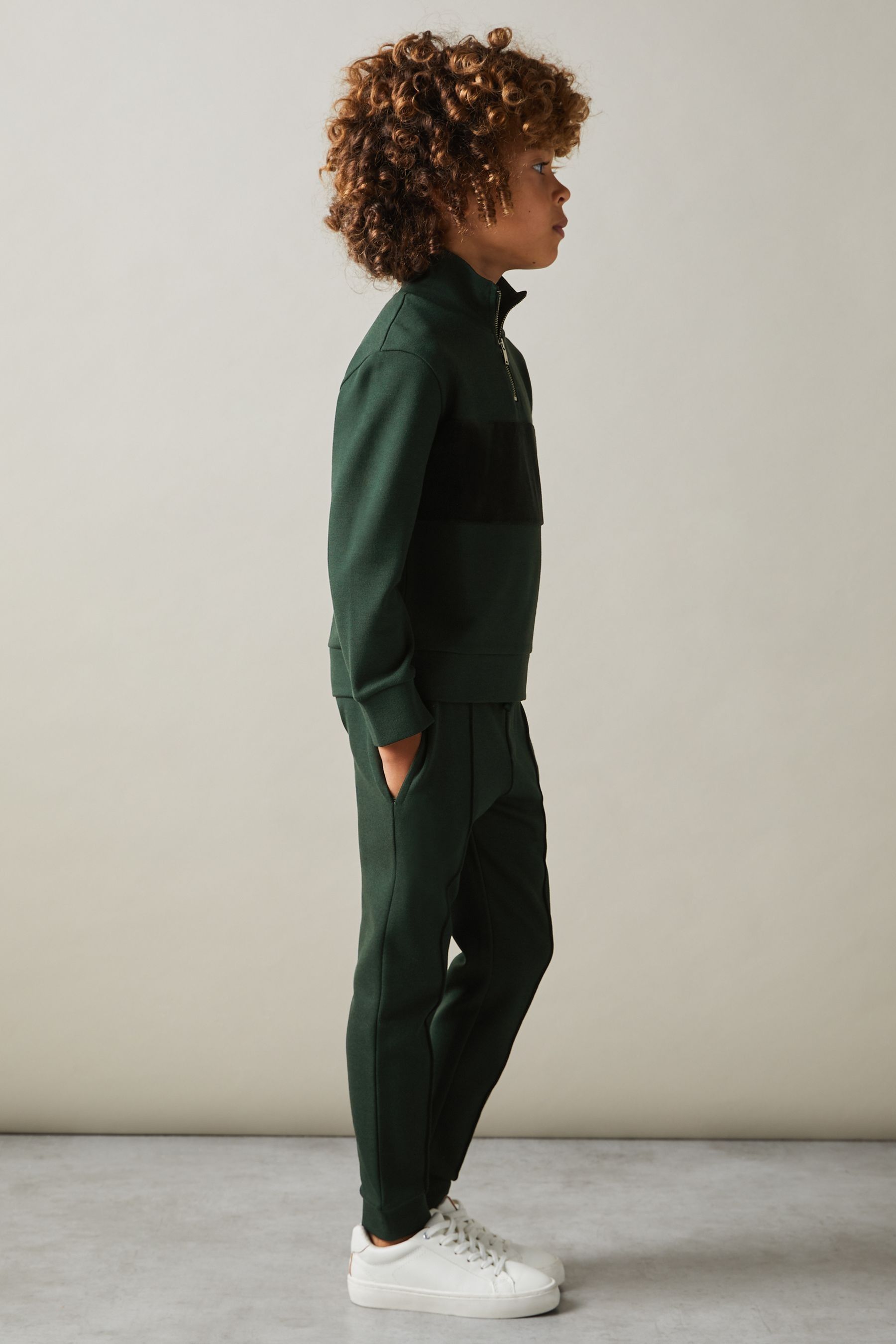 Emerald green joggers discount