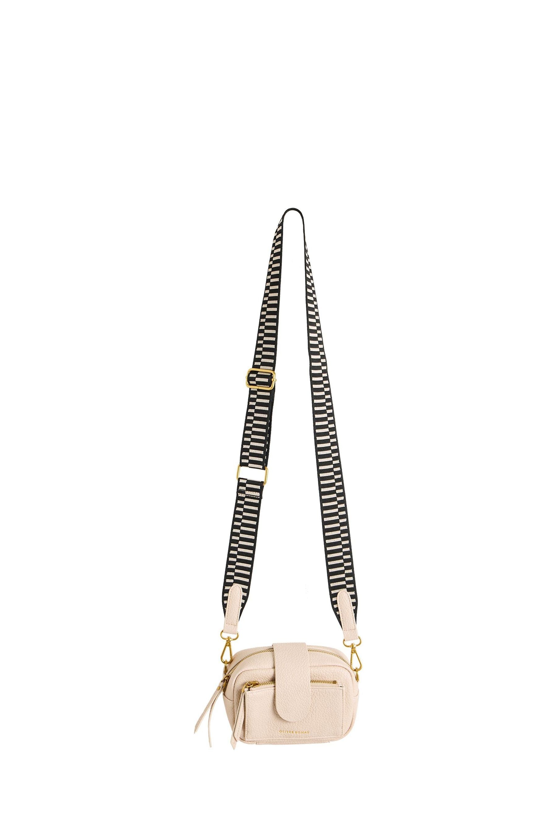 Oliver Bonas Cream Cora Cross Body Bag