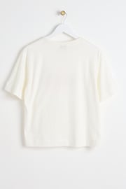 Oliver Bonas White Pasta Amore T-Shirt - Image 2 of 6