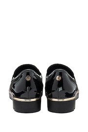 Lotus Black Cleated Sole Loafers - Image 3 of 4