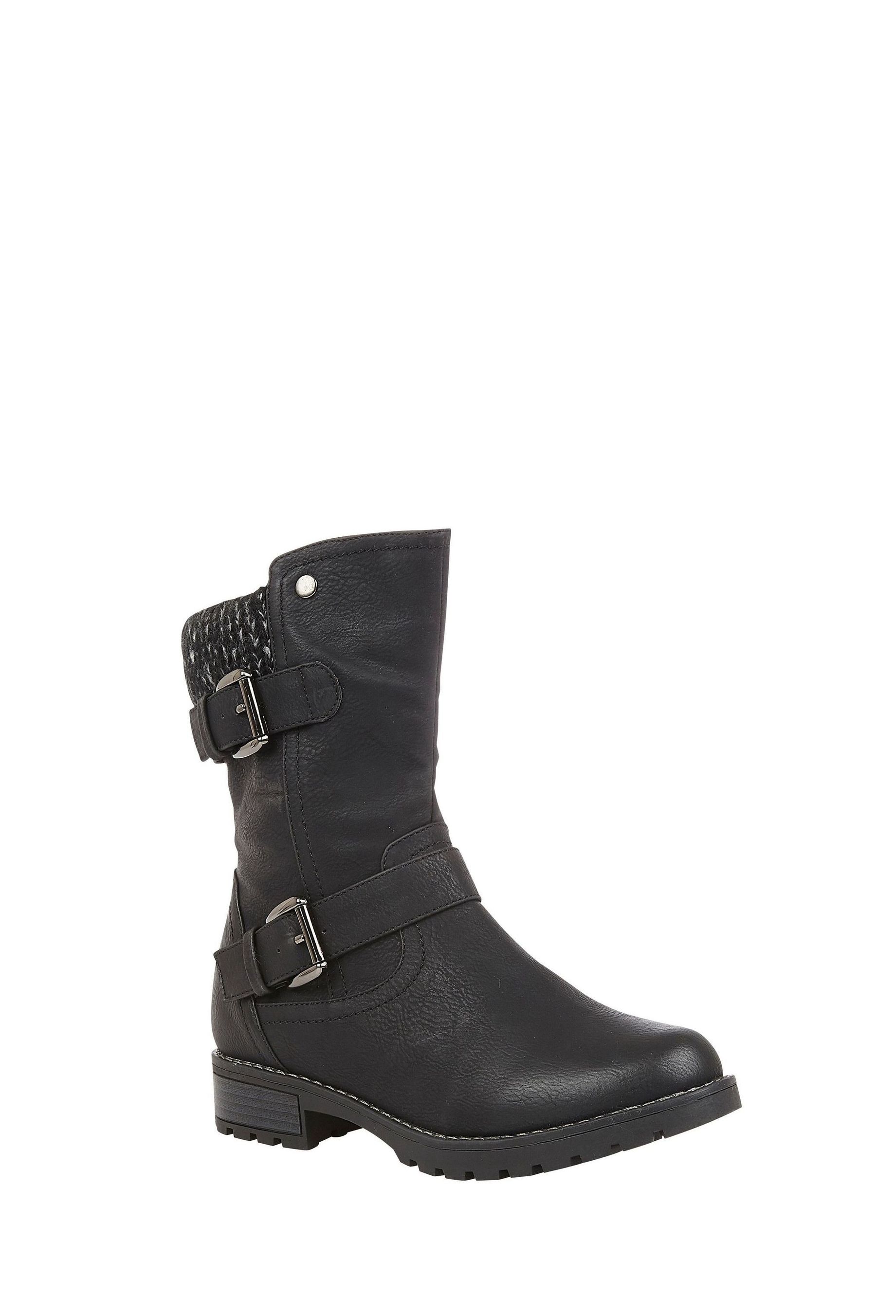 Lotus leather calf boots deals
