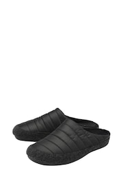 Lotus Black Mule Slippers - Image 2 of 4