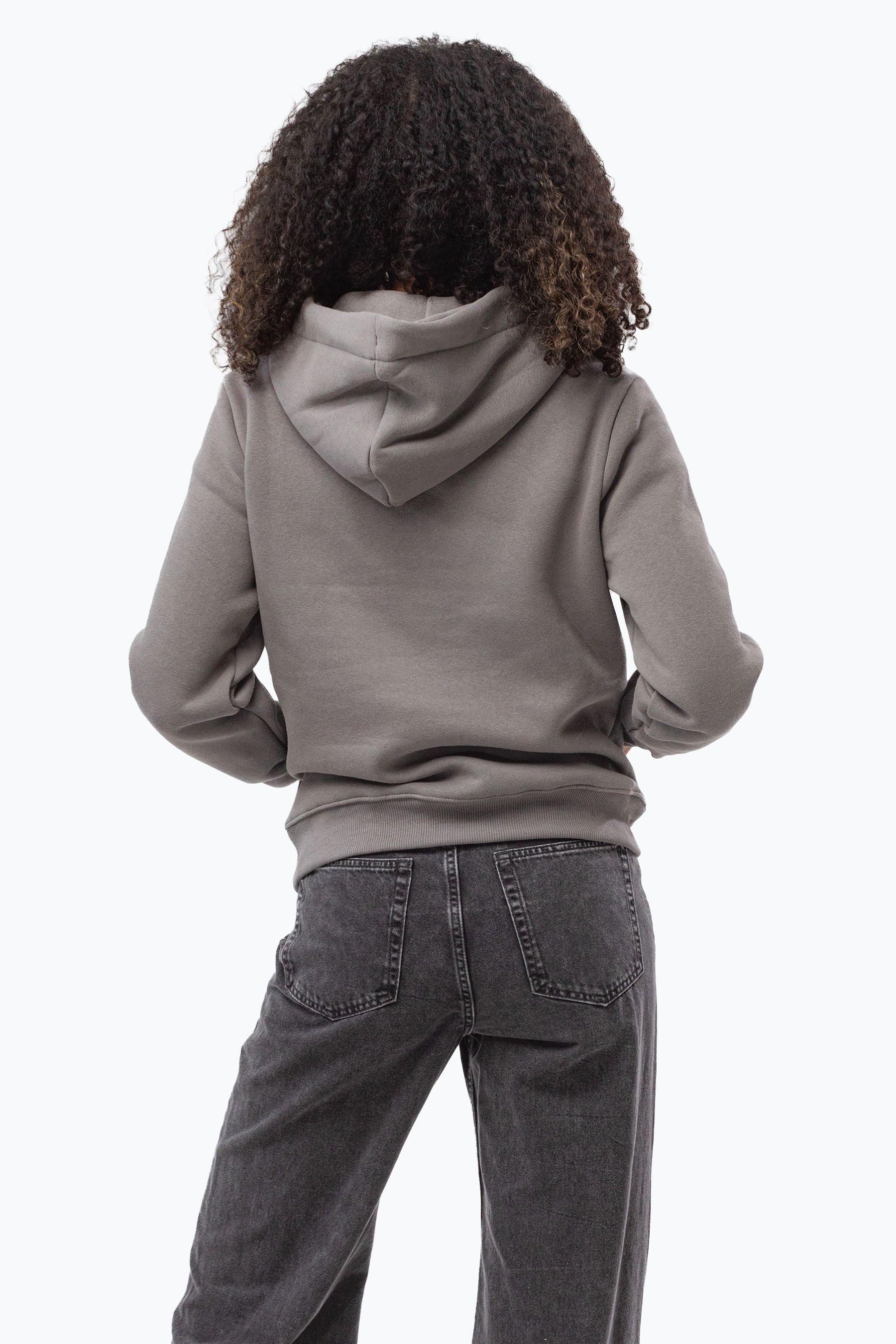 Buy Hype. Womens Grey Drawstring Hoodie from Next Gibraltar