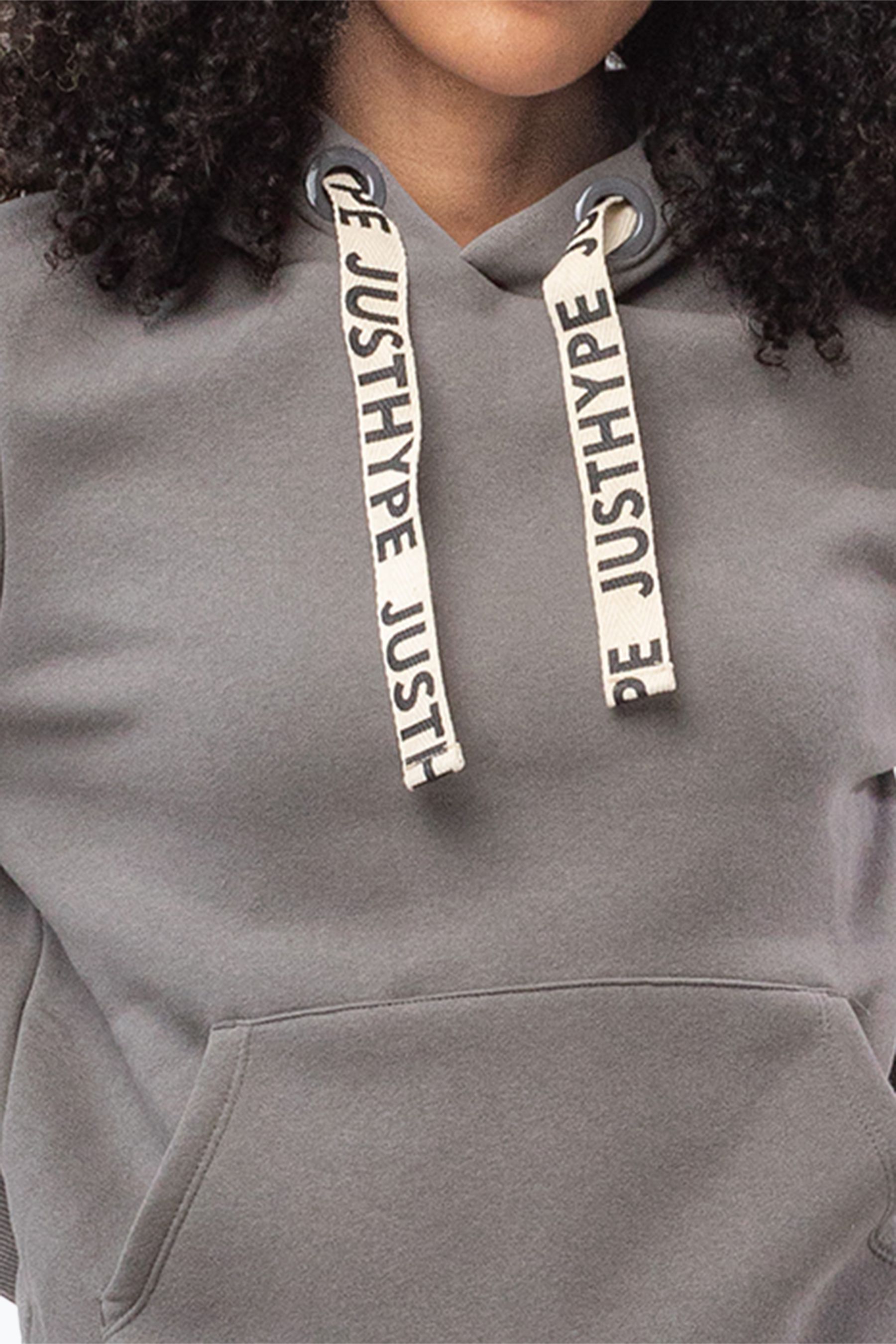 Buy Hype. Womens Grey Drawstring Hoodie from the Next UK online shop