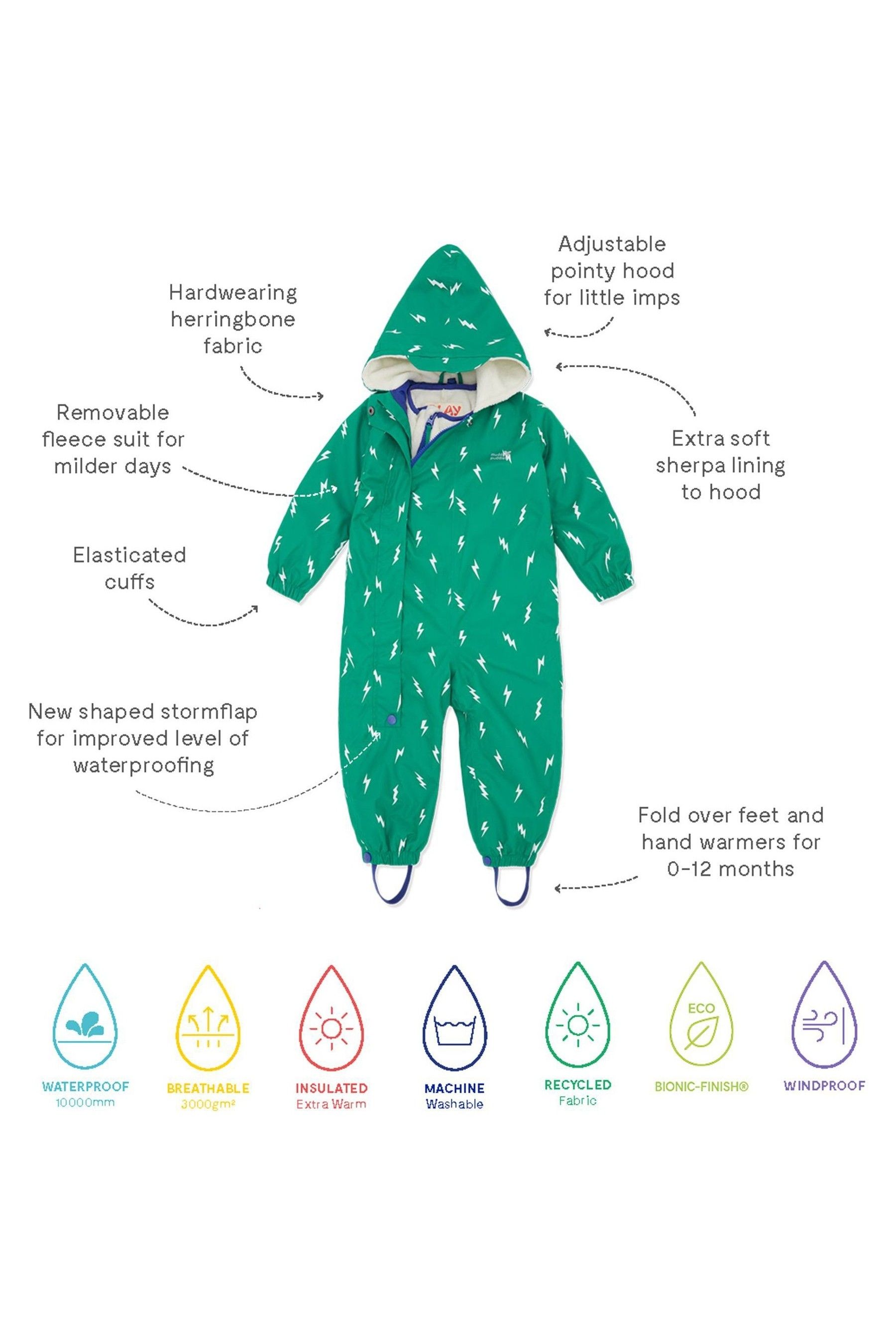 Warm puddle suit discount