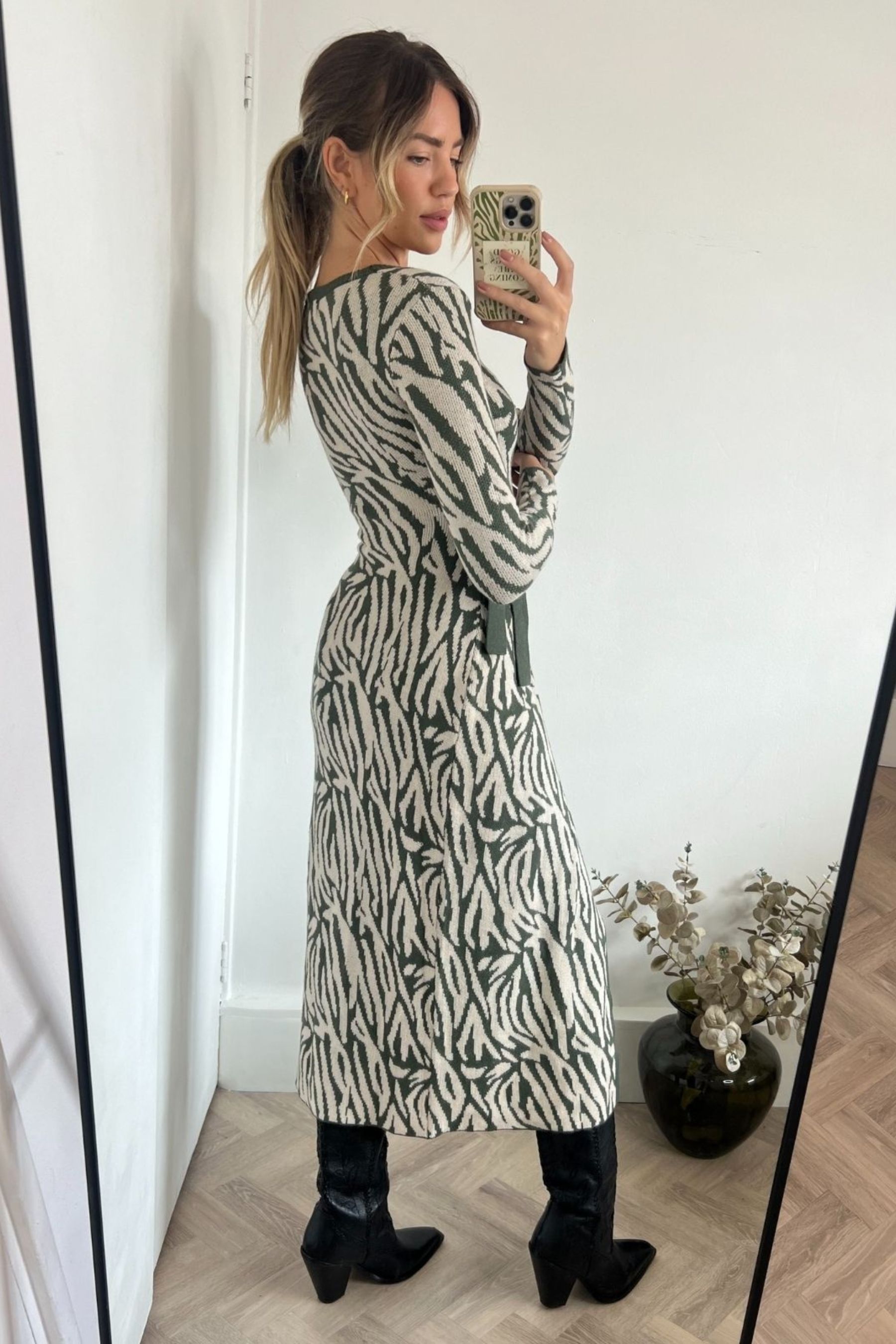 Next zebra dress top