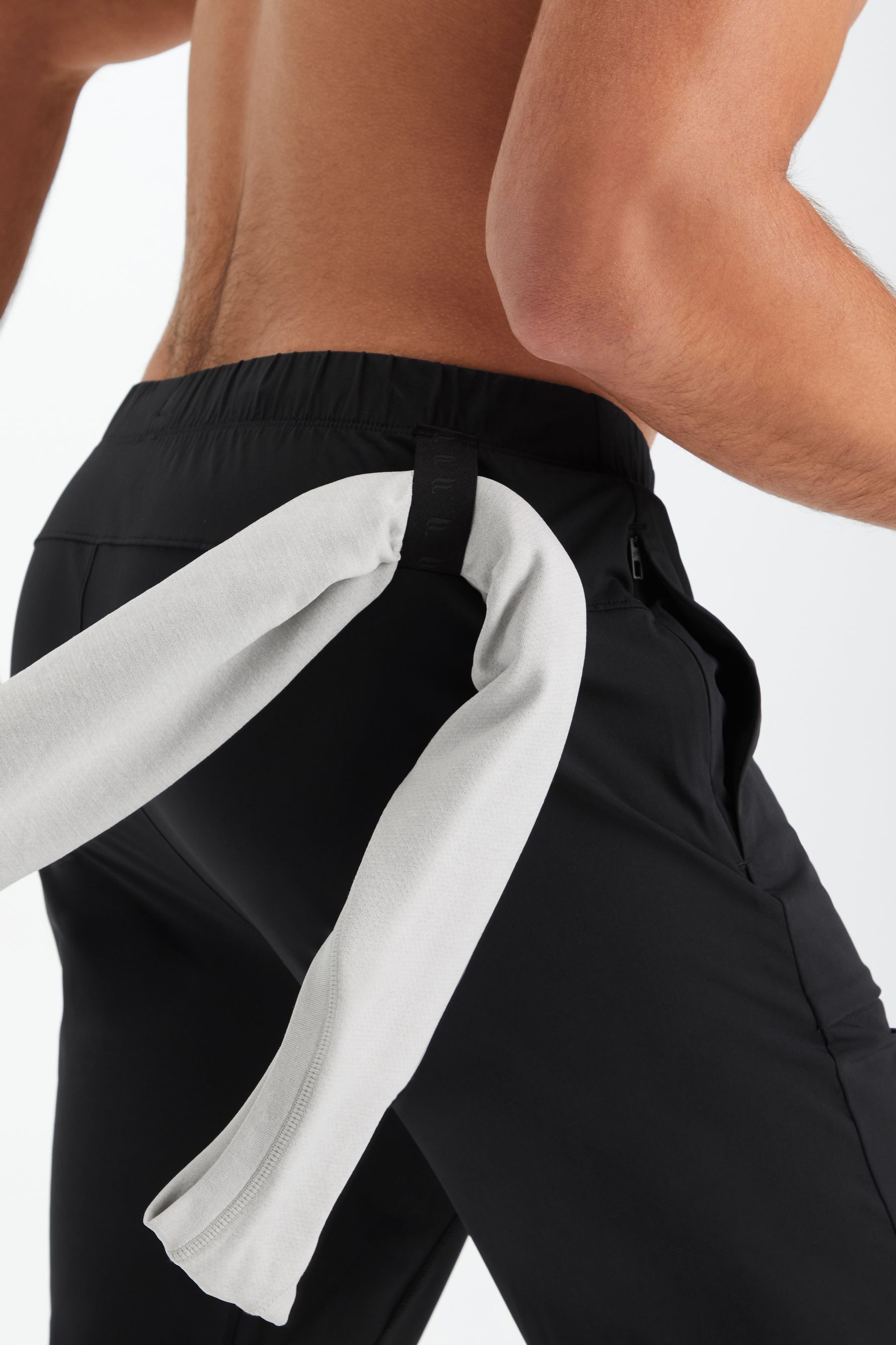 Fabletics black joggers on sale