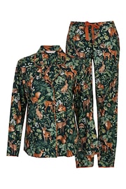 Cyberjammies Green Long Sleeve Pyjamas Set - Image 4 of 4