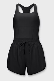 Fabletics Black Sport Short Onesie - Image 5 of 6