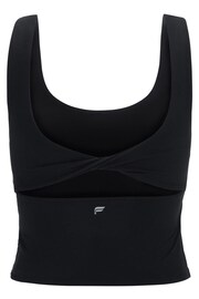 Fabletics Black Oasis Twist BuiltIn Bra Tank - Image 6 of 6