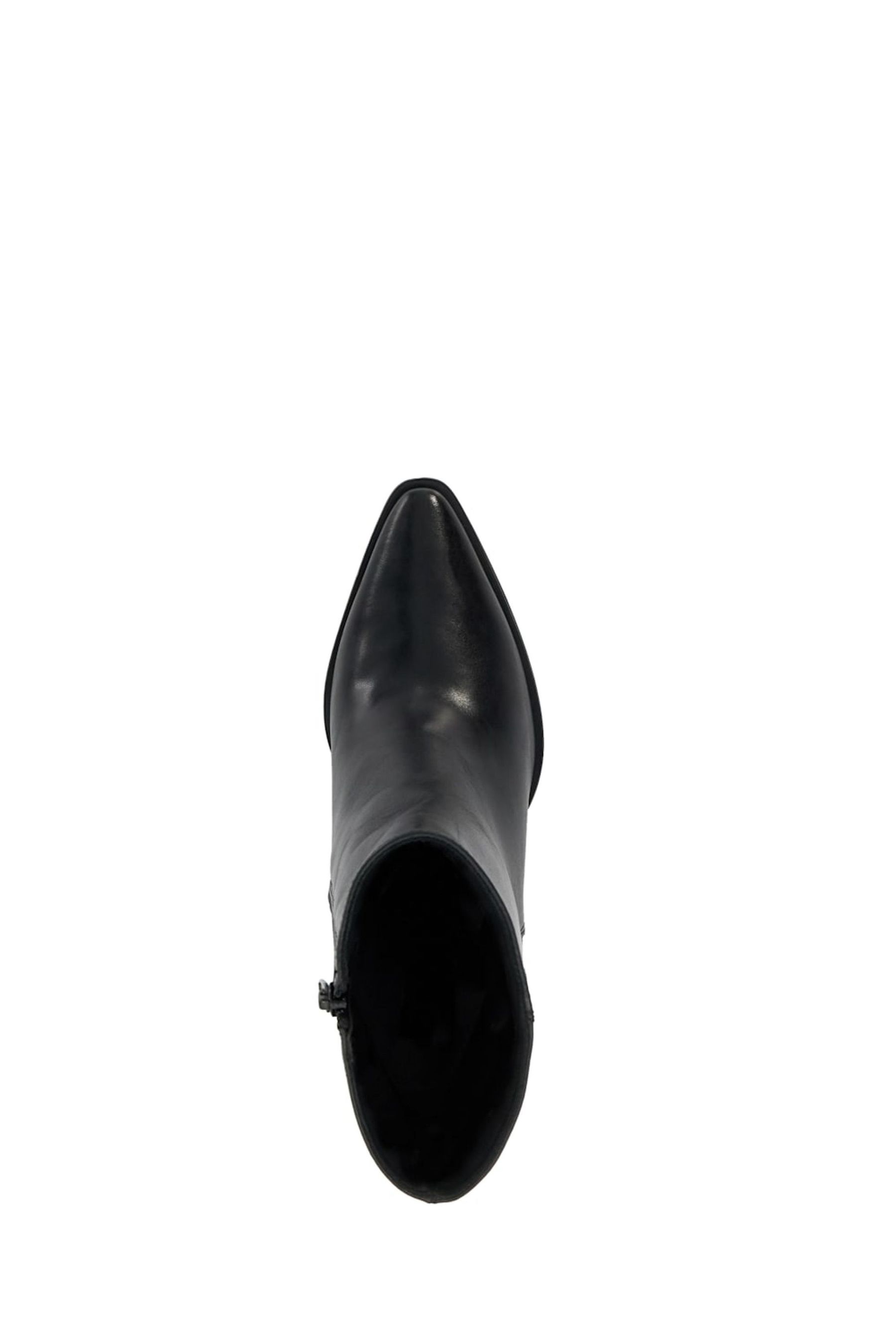 Buy Dune London Black Paxten Smart Western Ankle Boots from Next Luxembourg