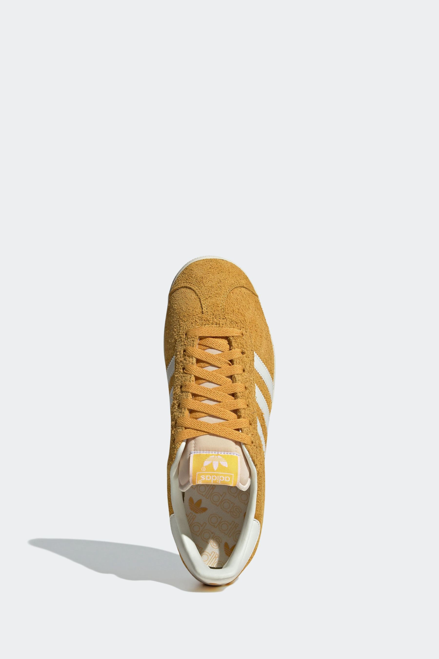 Yellow gazelle trainers cheap
