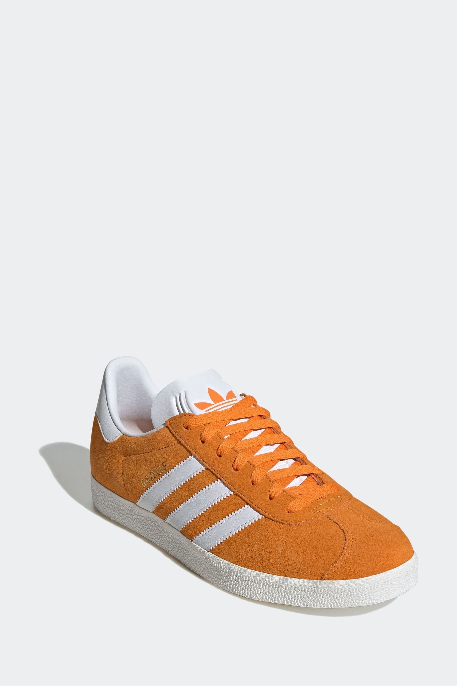 Buy adidas Originals Orange White Gazelle Trainers from Next Canada