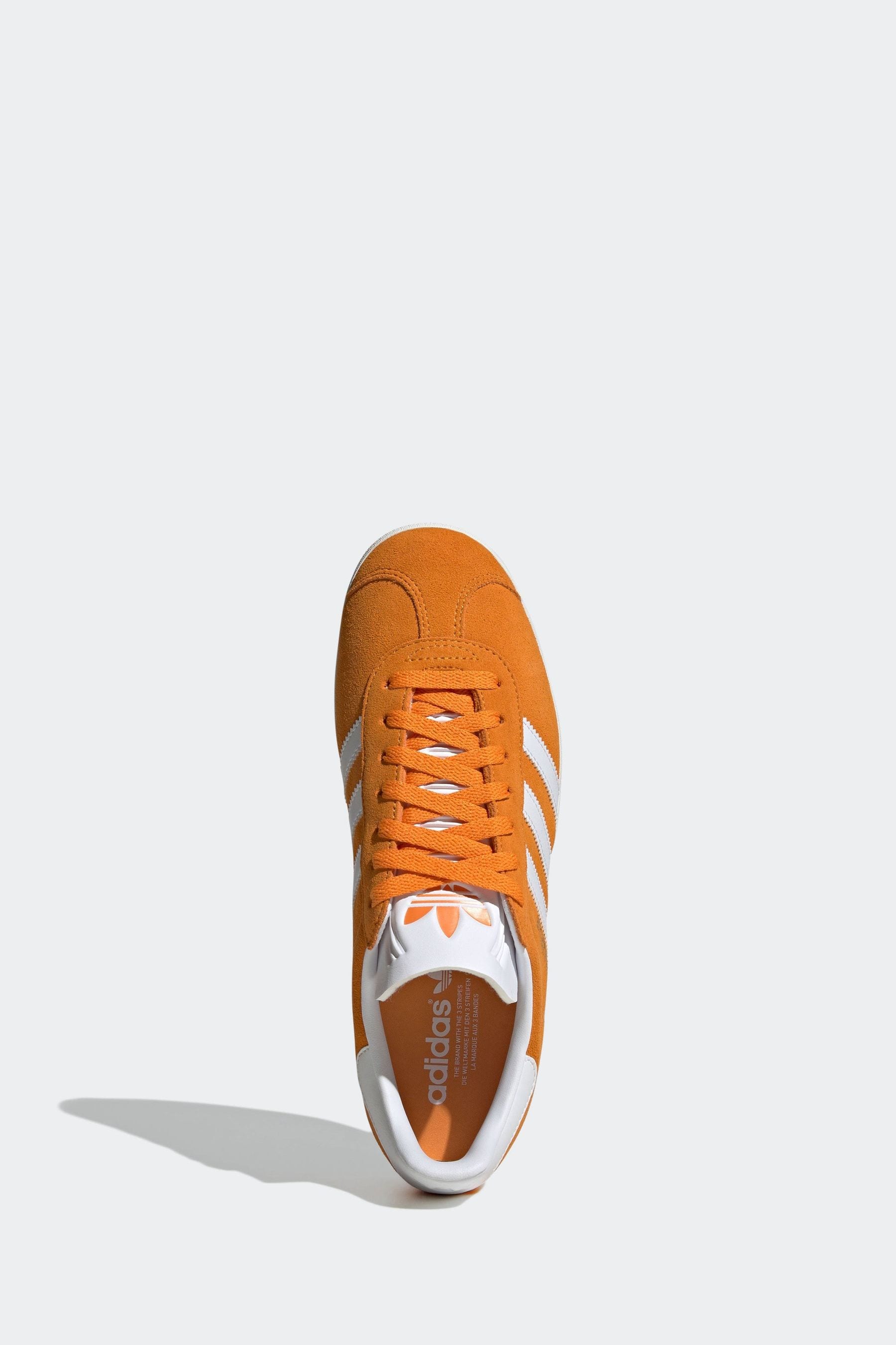 Orange adidas gazelle deals