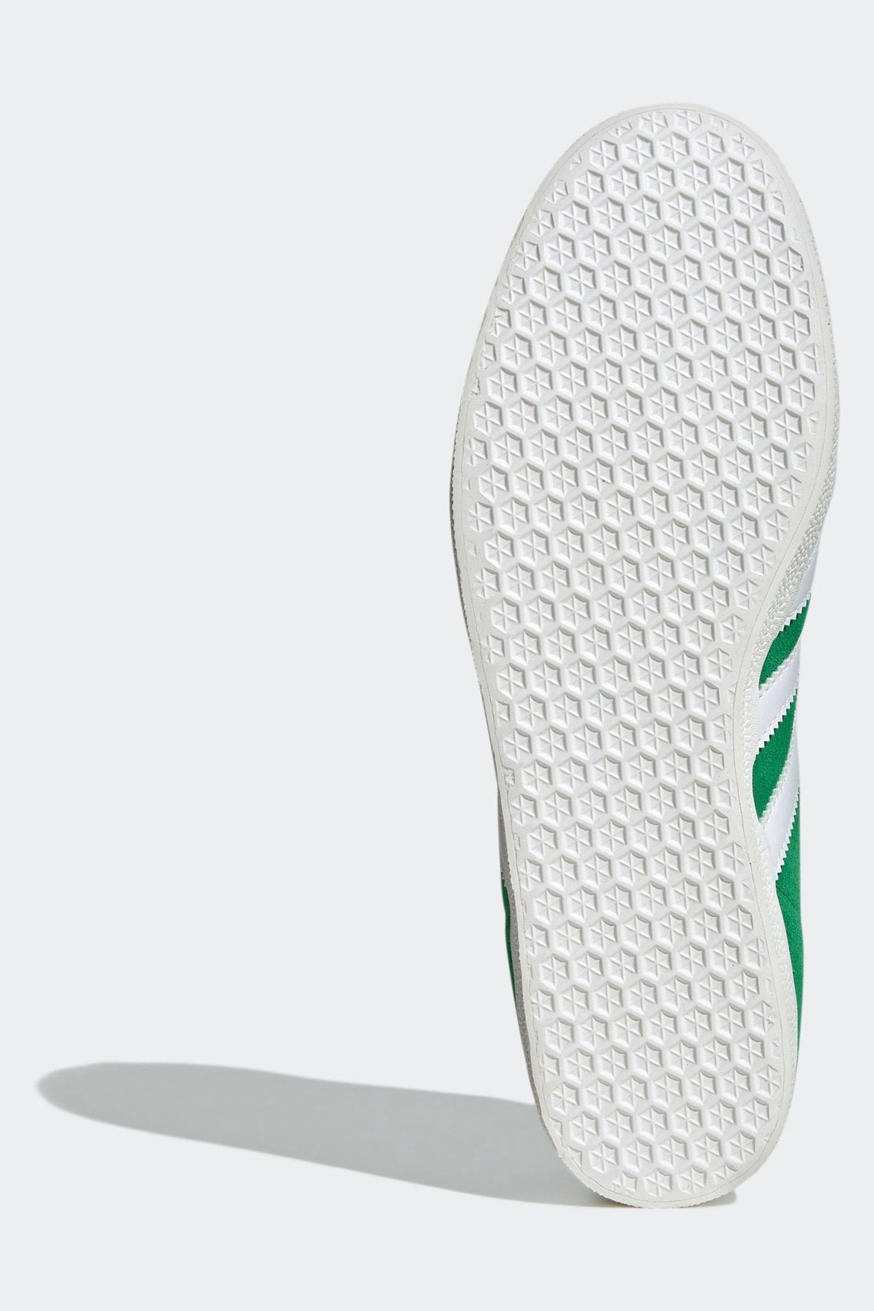 Mens green gazelle trainers deals