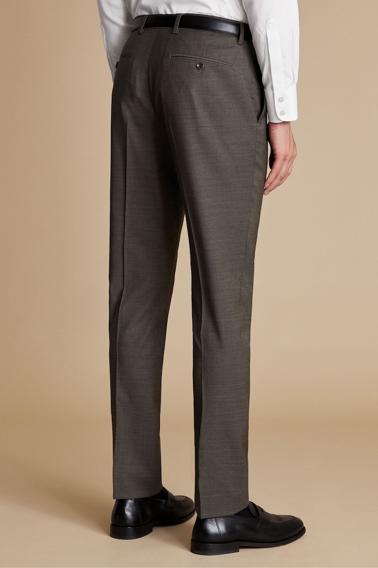 Charles Tyrwhitt Natural Slim Fit Tropical Trousers - Image 2 of 4