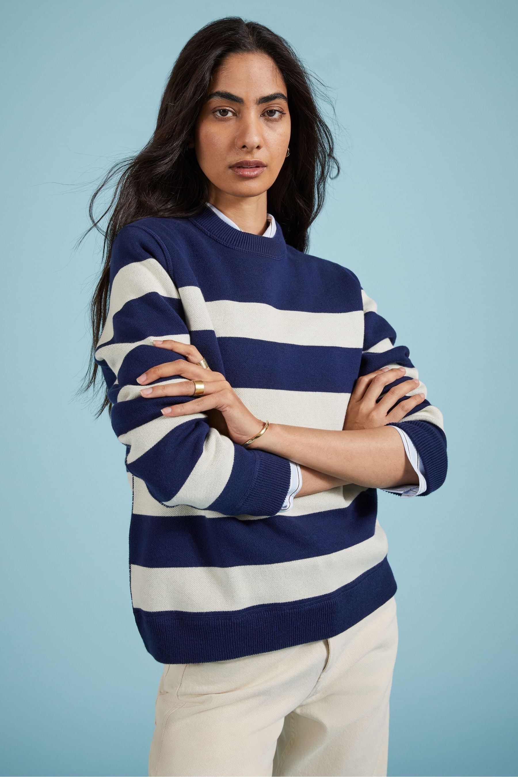 Organic cotton jumper on sale